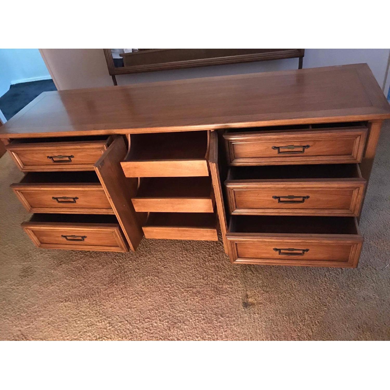 1960s White Furniture Company Dresser w/ Mirror - image-6