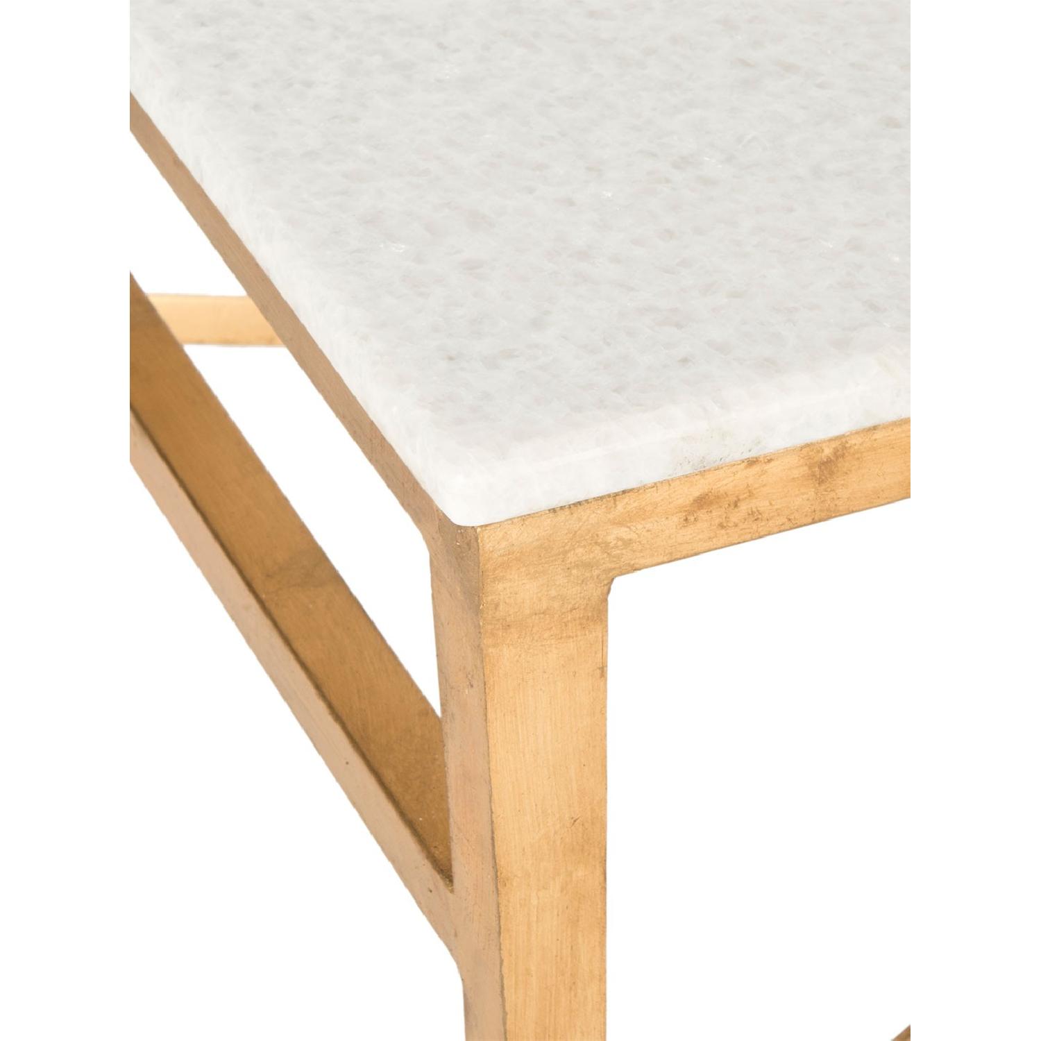 Safavieh Couture Gold & Marble Acker Coffee Table - image-2
