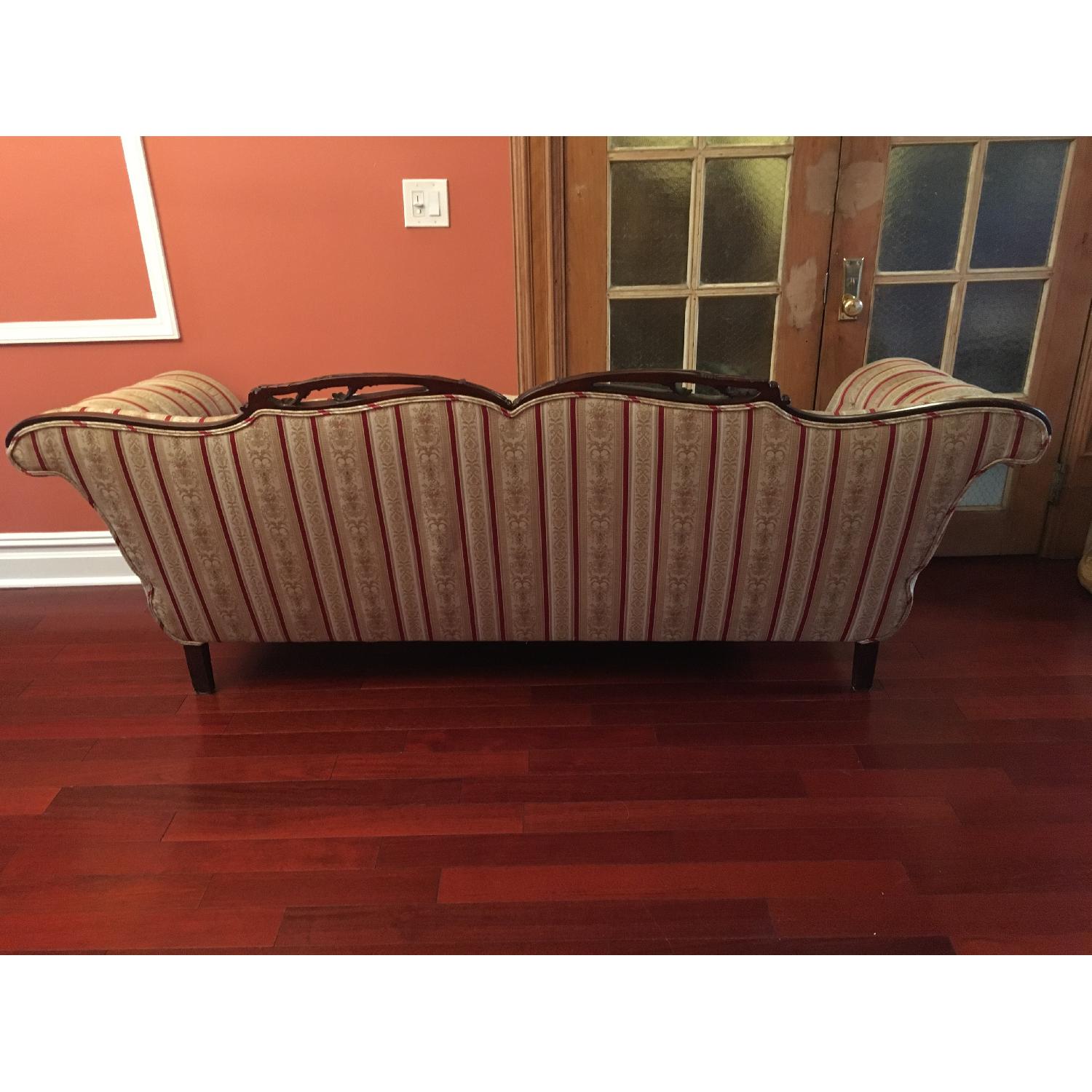 Vintage Camel Back Sofa - image-4