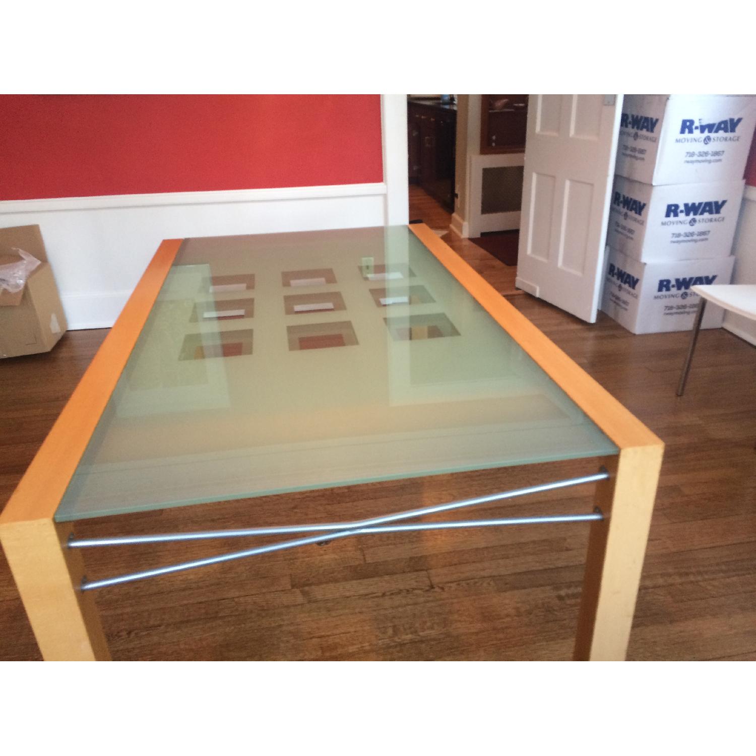 Ligne Roset Expandable Glass Dining Table - image-4