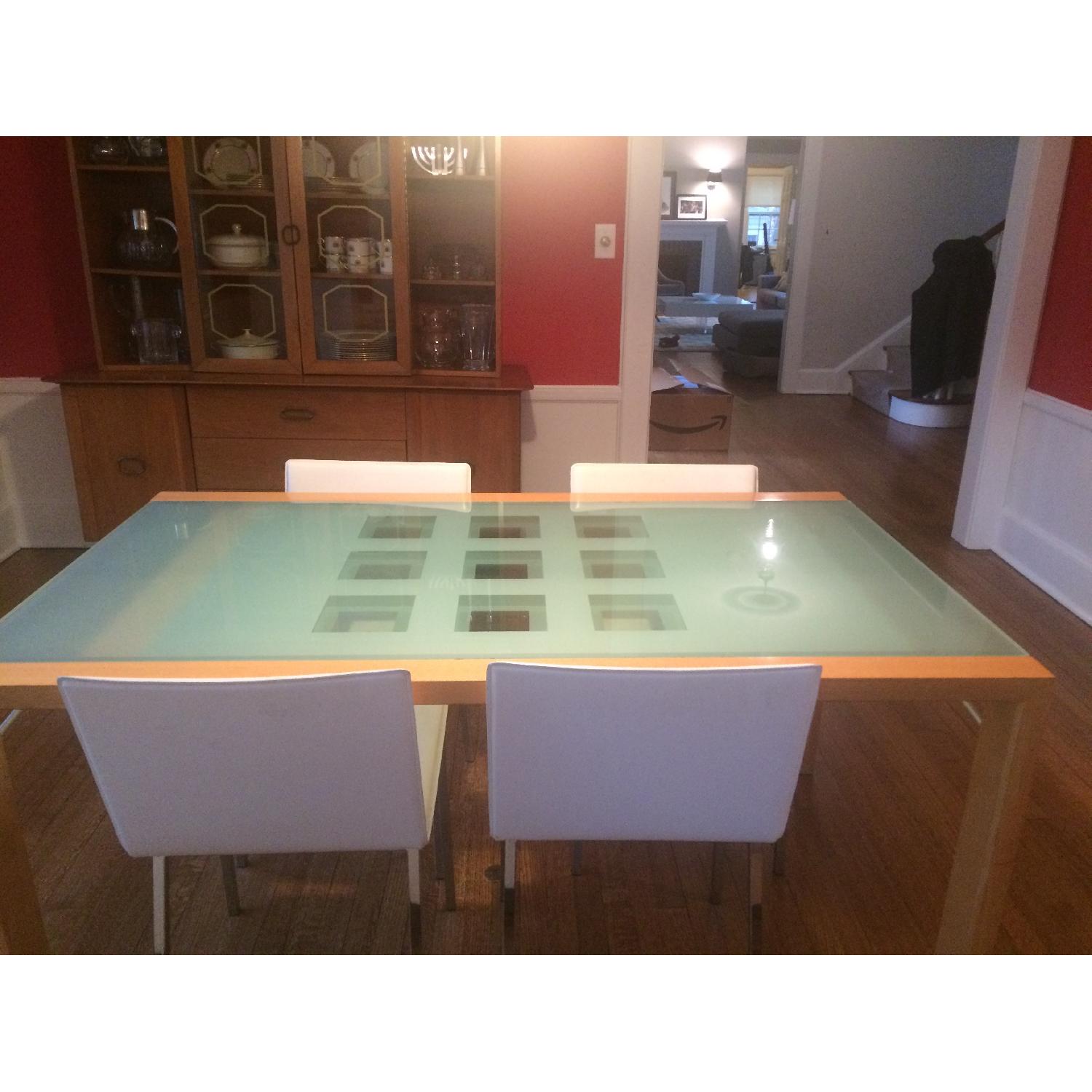 Ligne Roset Expandable Glass Dining Table - image-8