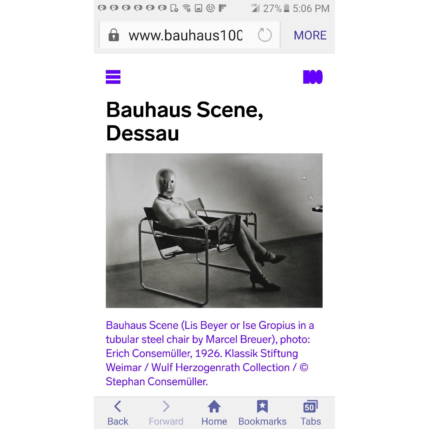 Marcel Breuer Wassily Arm Chair - image-4