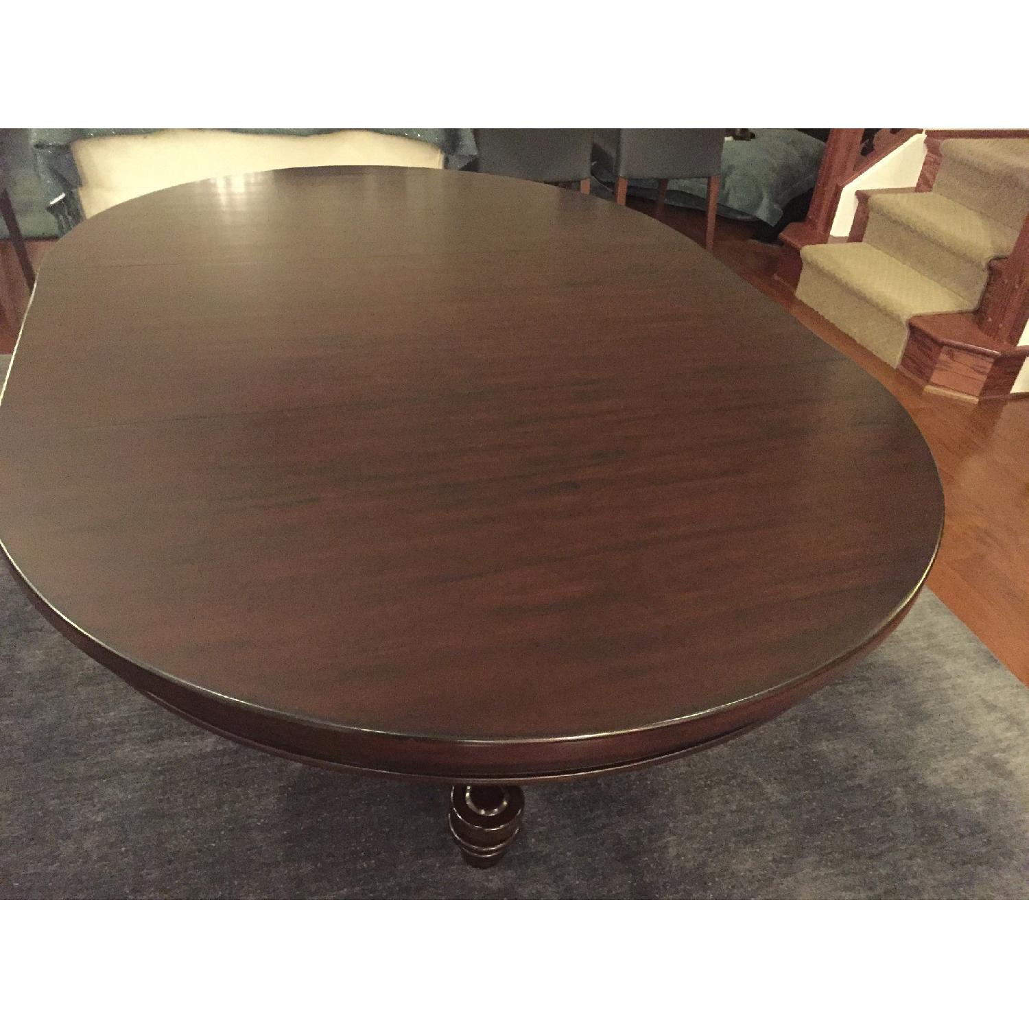 Pottery Barn Pedestal Dining Table - image-1
