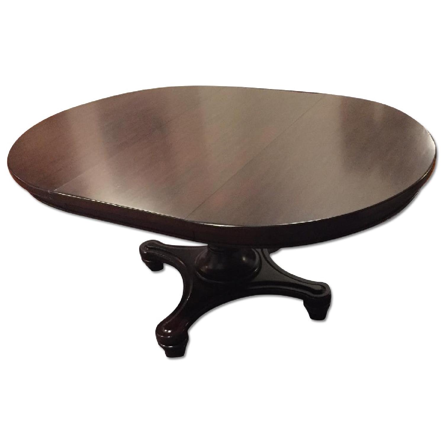Pottery Barn Pedestal Dining Table - image-0