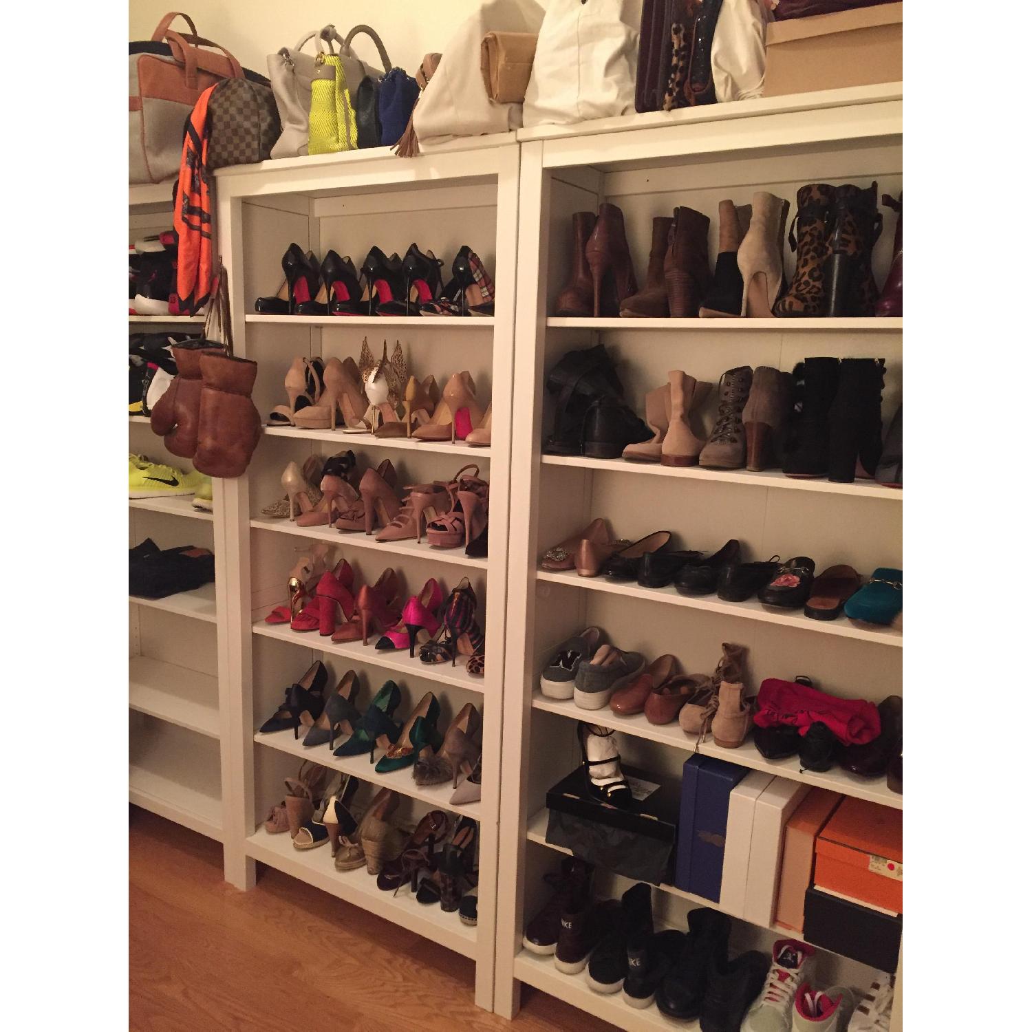 Ikea Hemnes White Bookshelf AptDeco