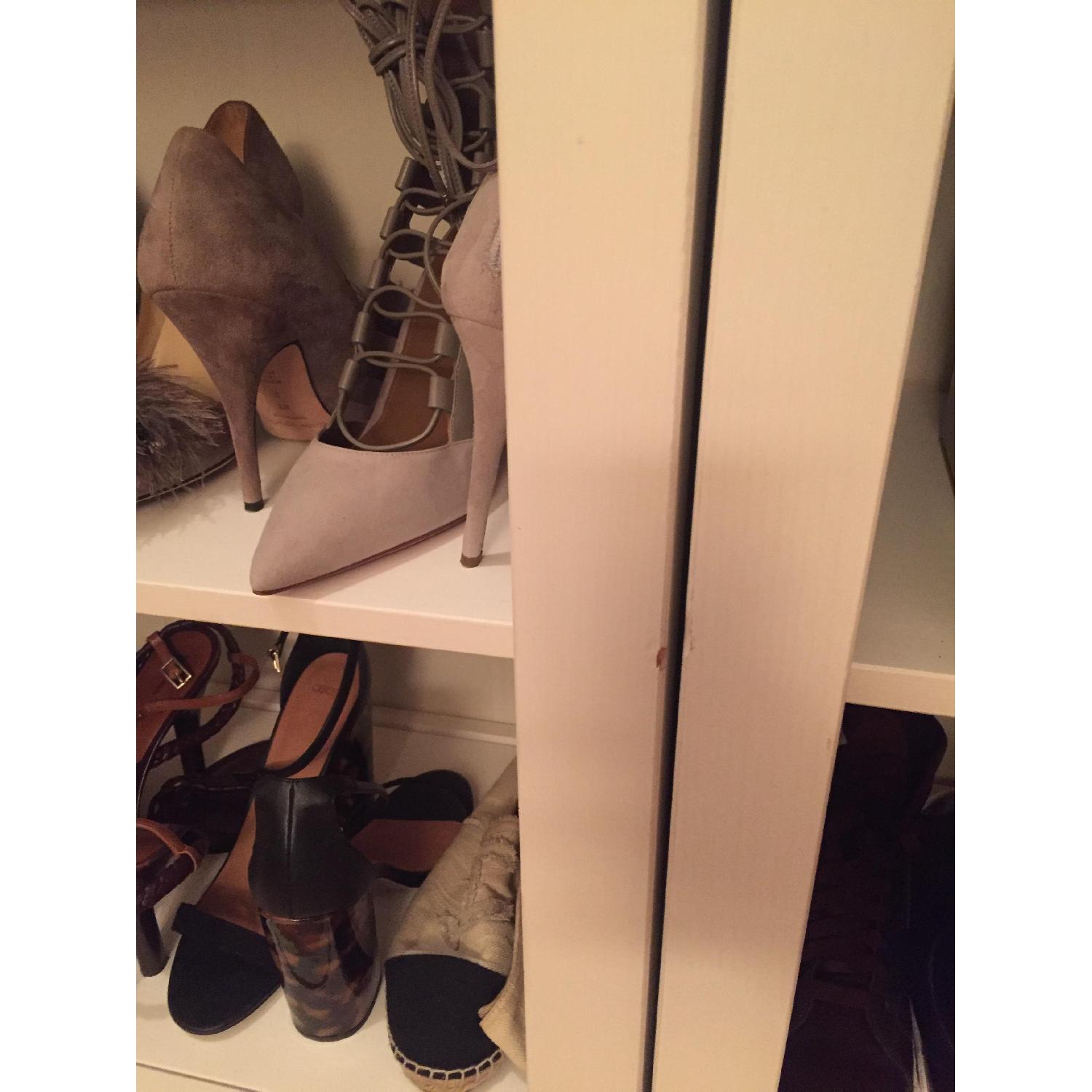 Ikea Hemnes White Bookshelf AptDeco