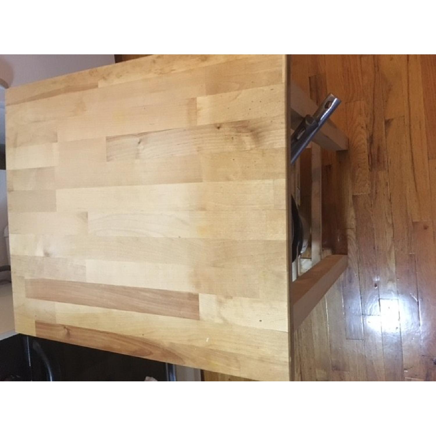 Ikea Bekvam Wooden Kitchen Cart - image-3