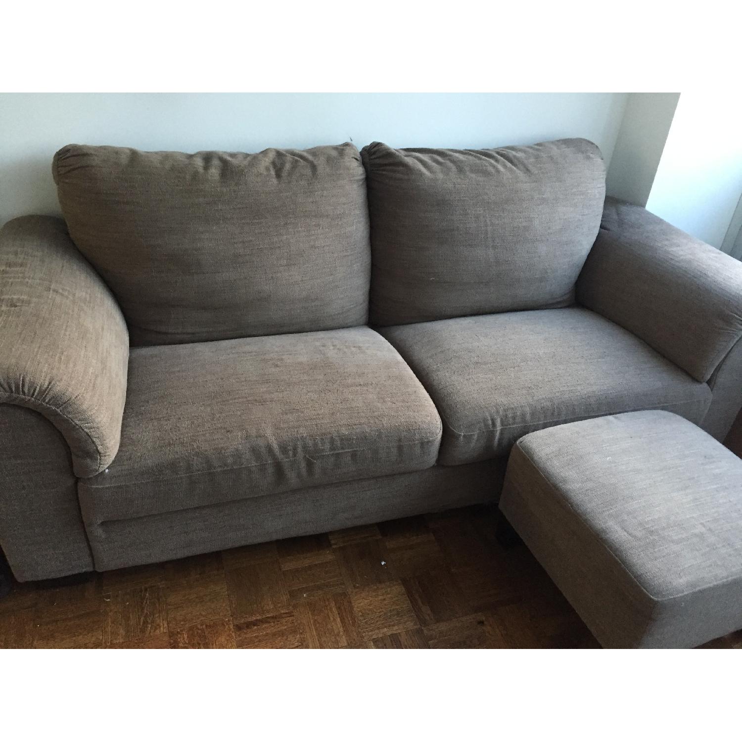 Ikea Tidafors Beige Sofa AptDeco