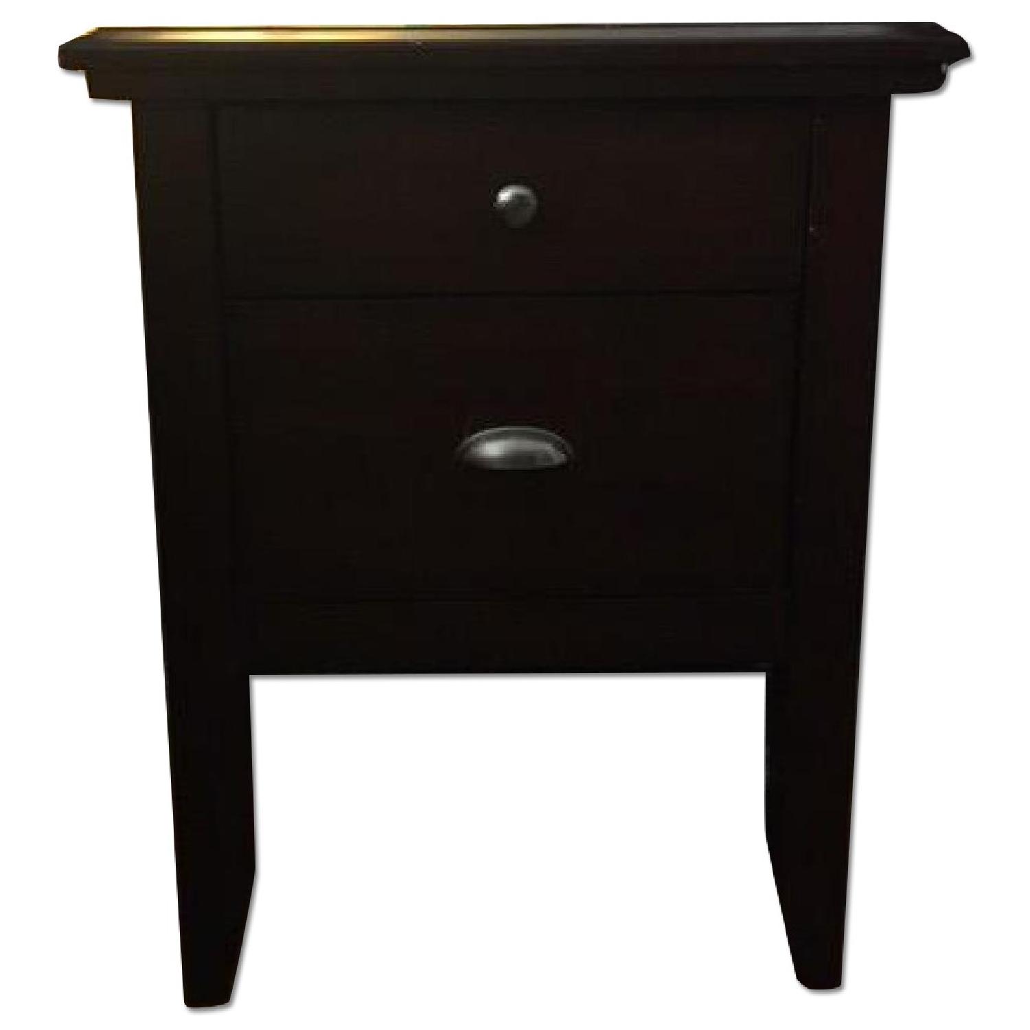 4 Piece Dark Wood Bedroom Set - image-13