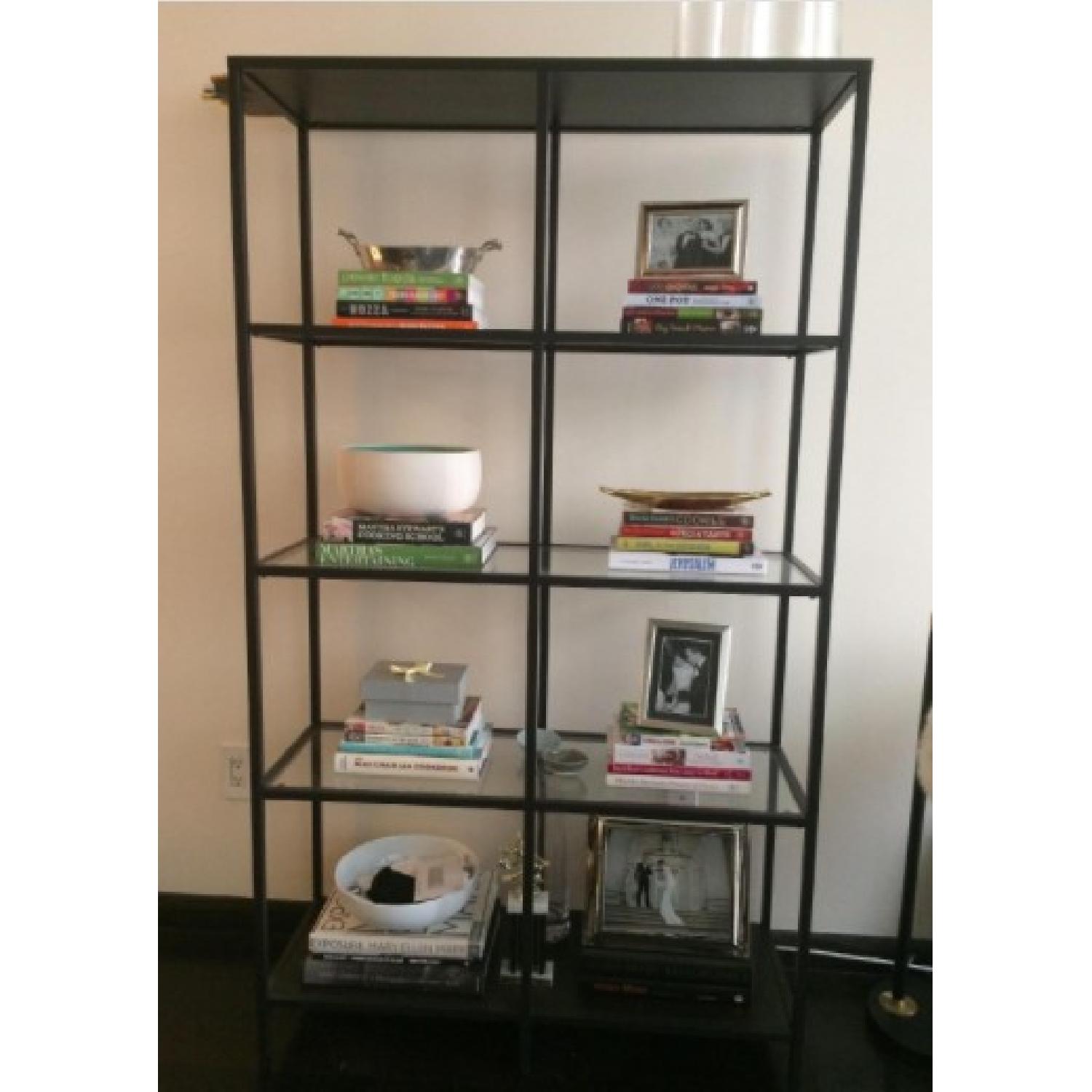 Ikea Glass Shelf Unit - image-1
