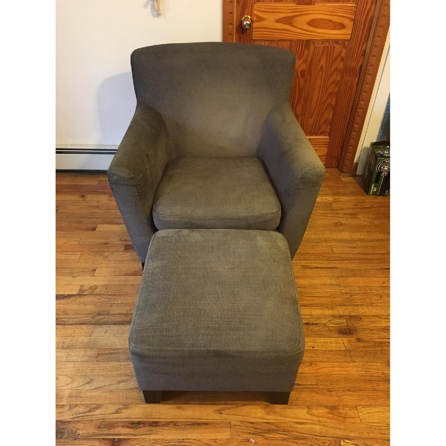 Ikea Ekenas Armchair & Ottoman - image-1