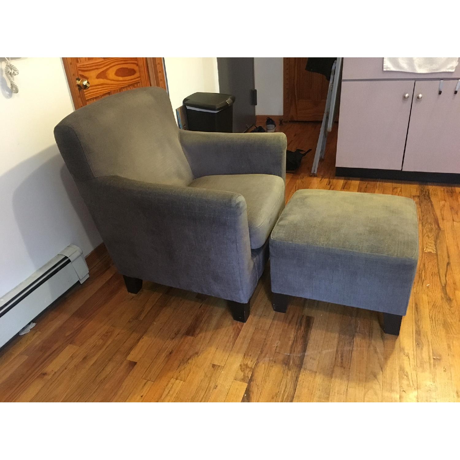 Ikea Ekenas Armchair & Ottoman - image-3