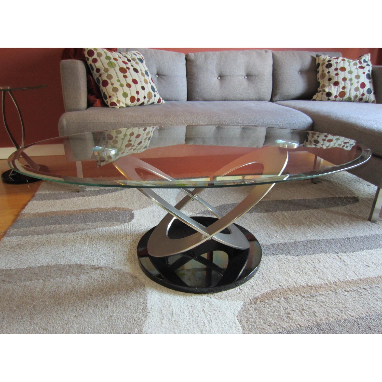 Glass Coffee Table - image-1