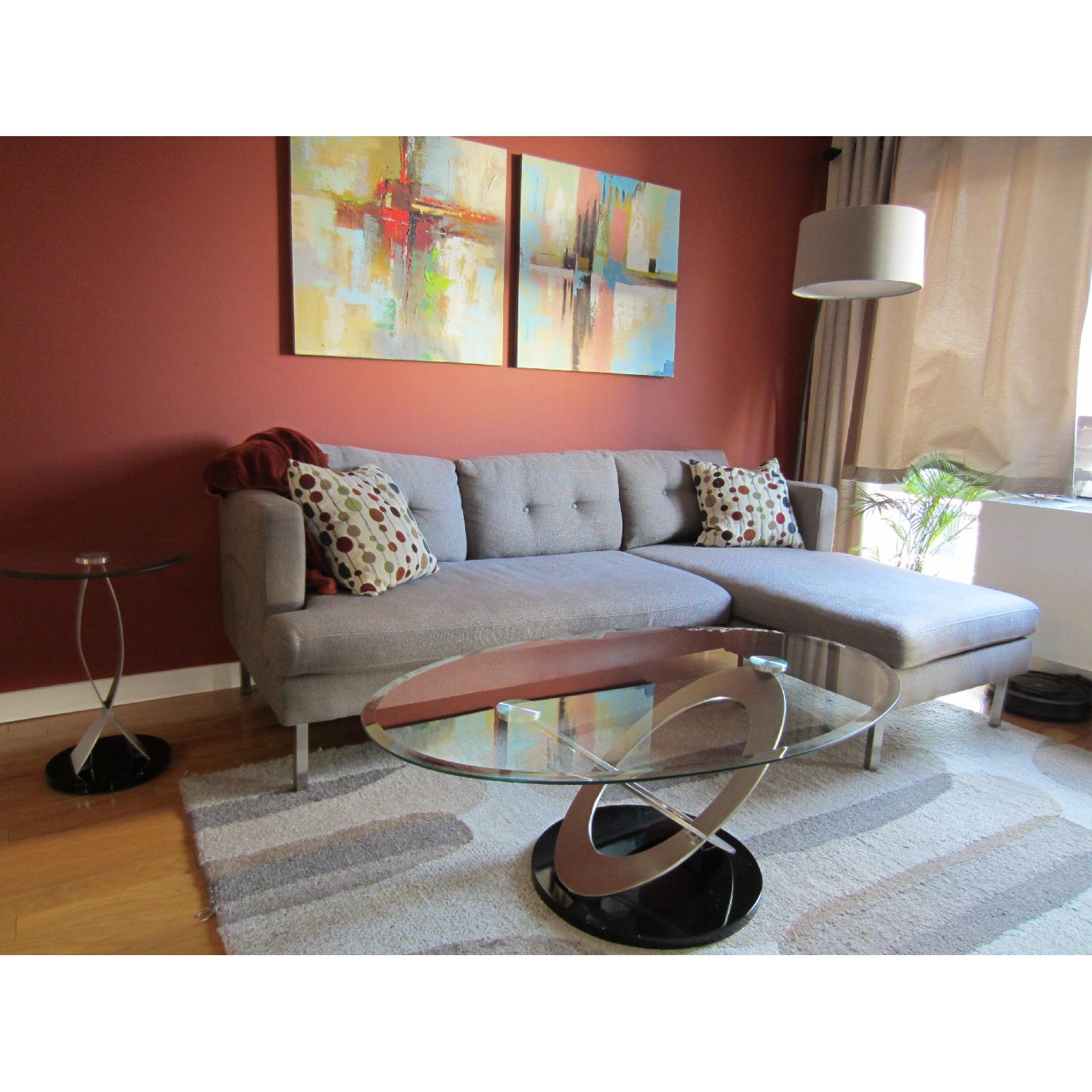 Glass Coffee Table - image-2