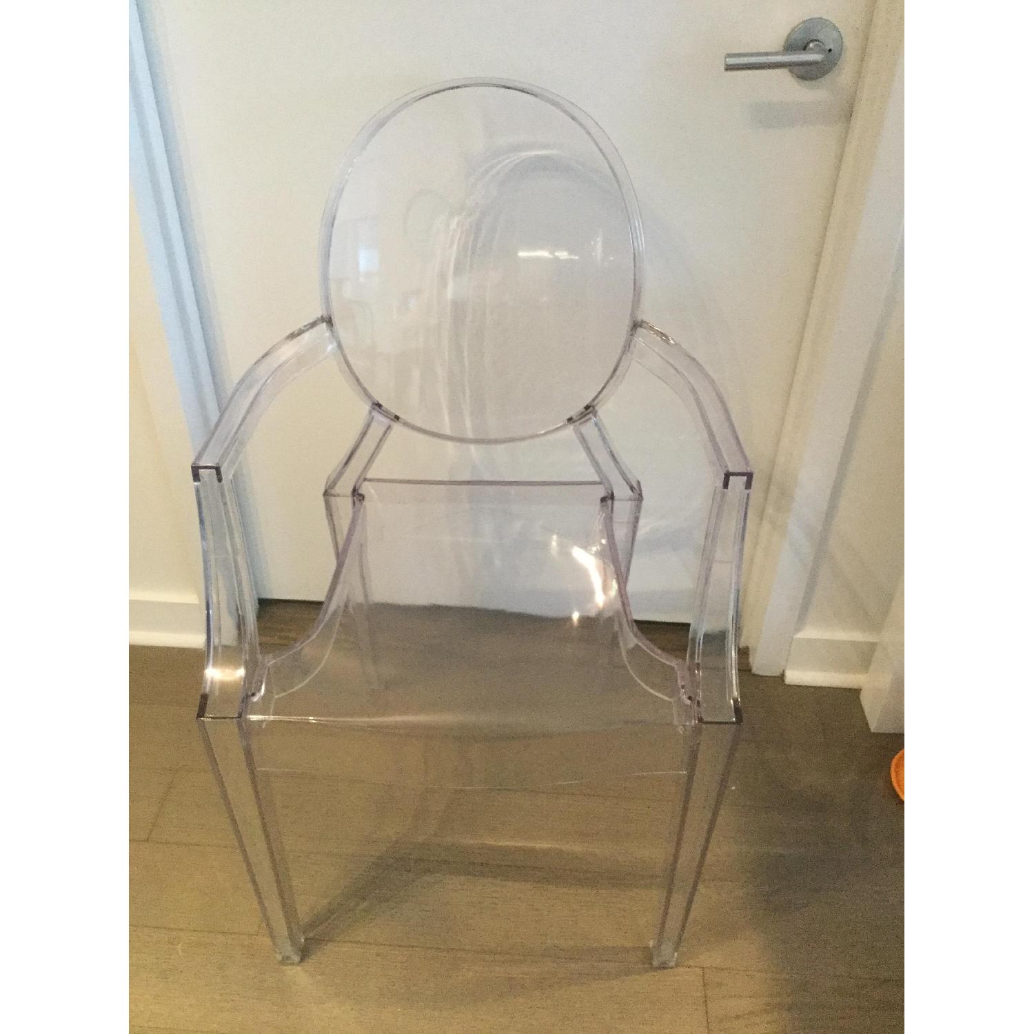 Acrylic Arm Chair - image-1