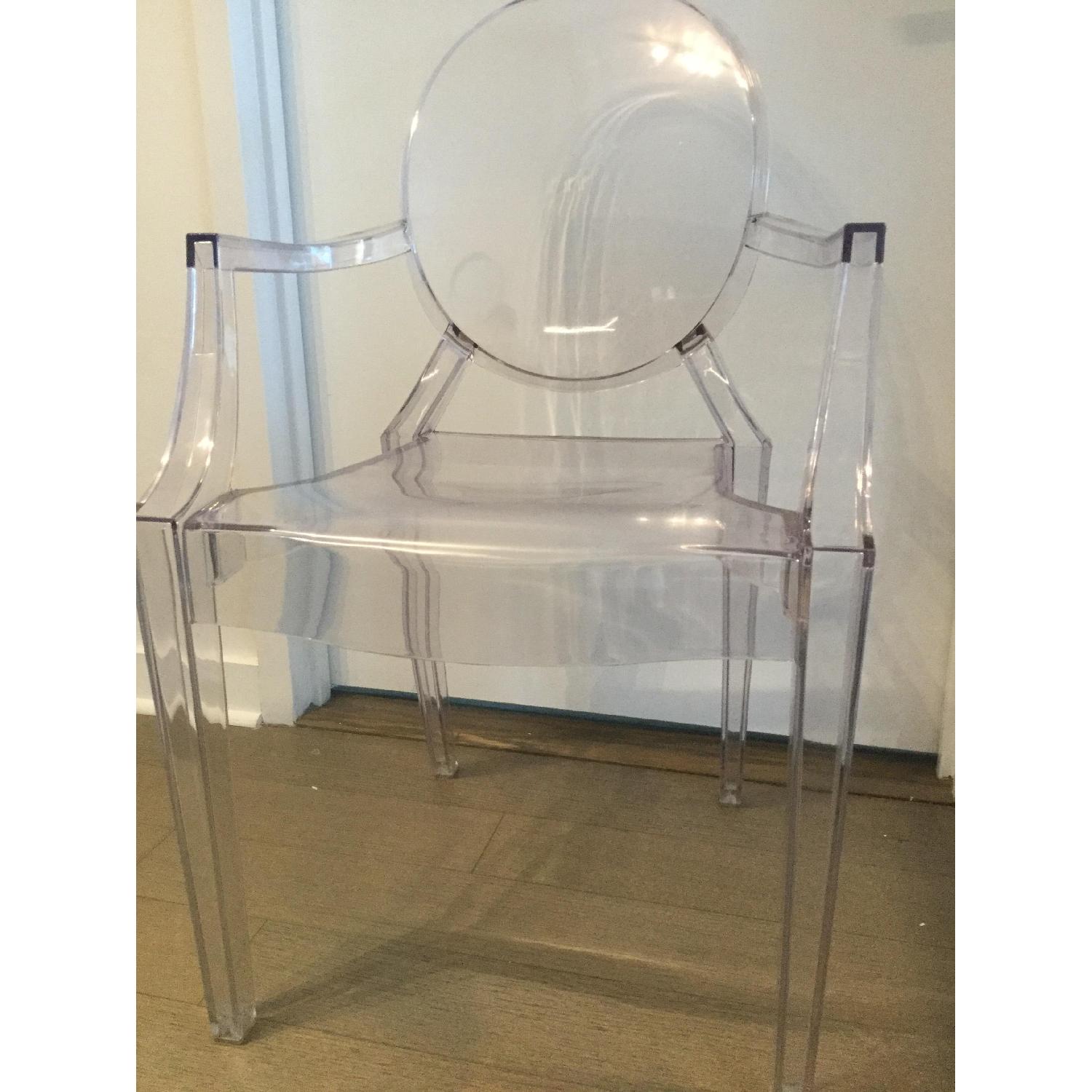 Acrylic Arm Chair - image-2