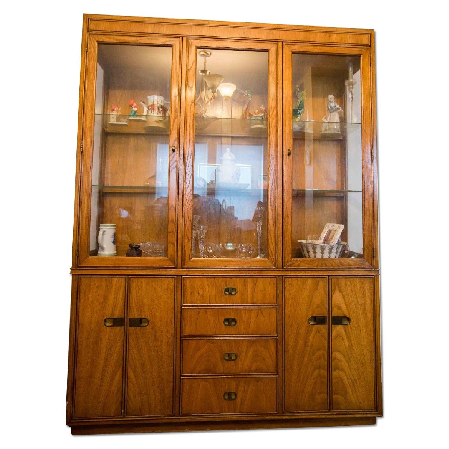 Vintage Dining Room Showcase/Wall Unit AptDeco