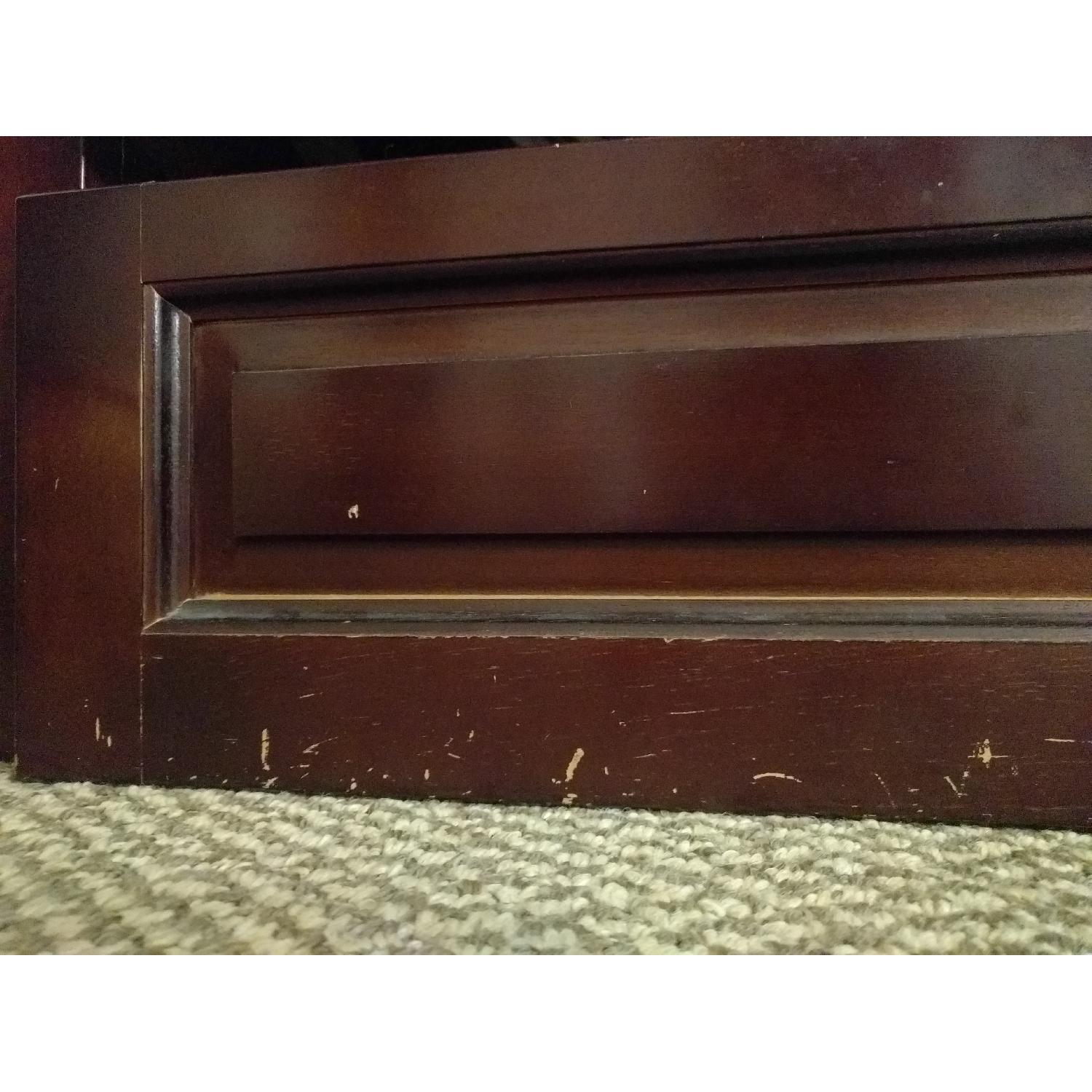 Dark Wooden Full Size Futon - image-10