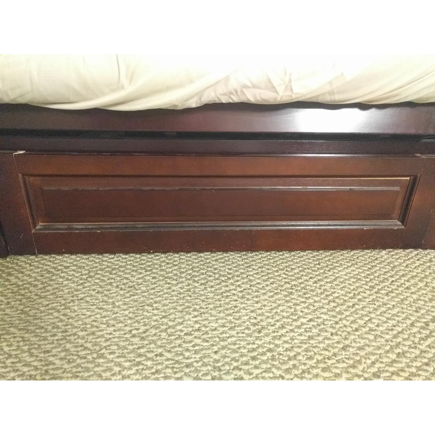 Dark Wooden Full Size Futon - image-13