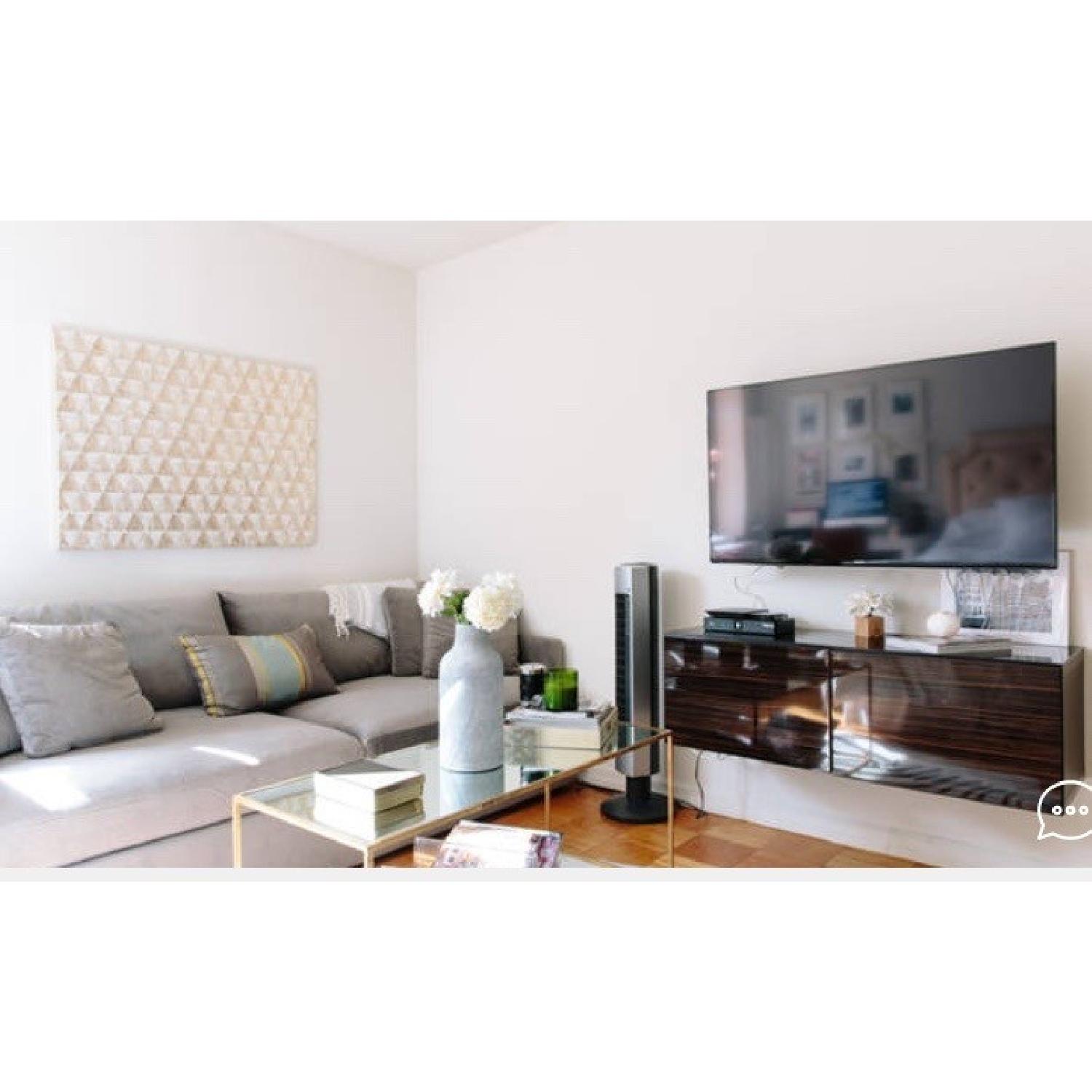 Modern Gold & Mirror Coffee Table - image-2