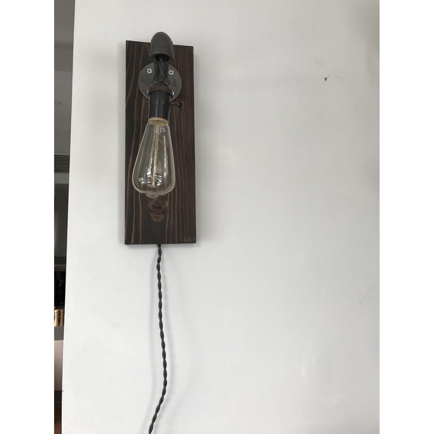 Industrial Pipe Wall Sconce - image-1