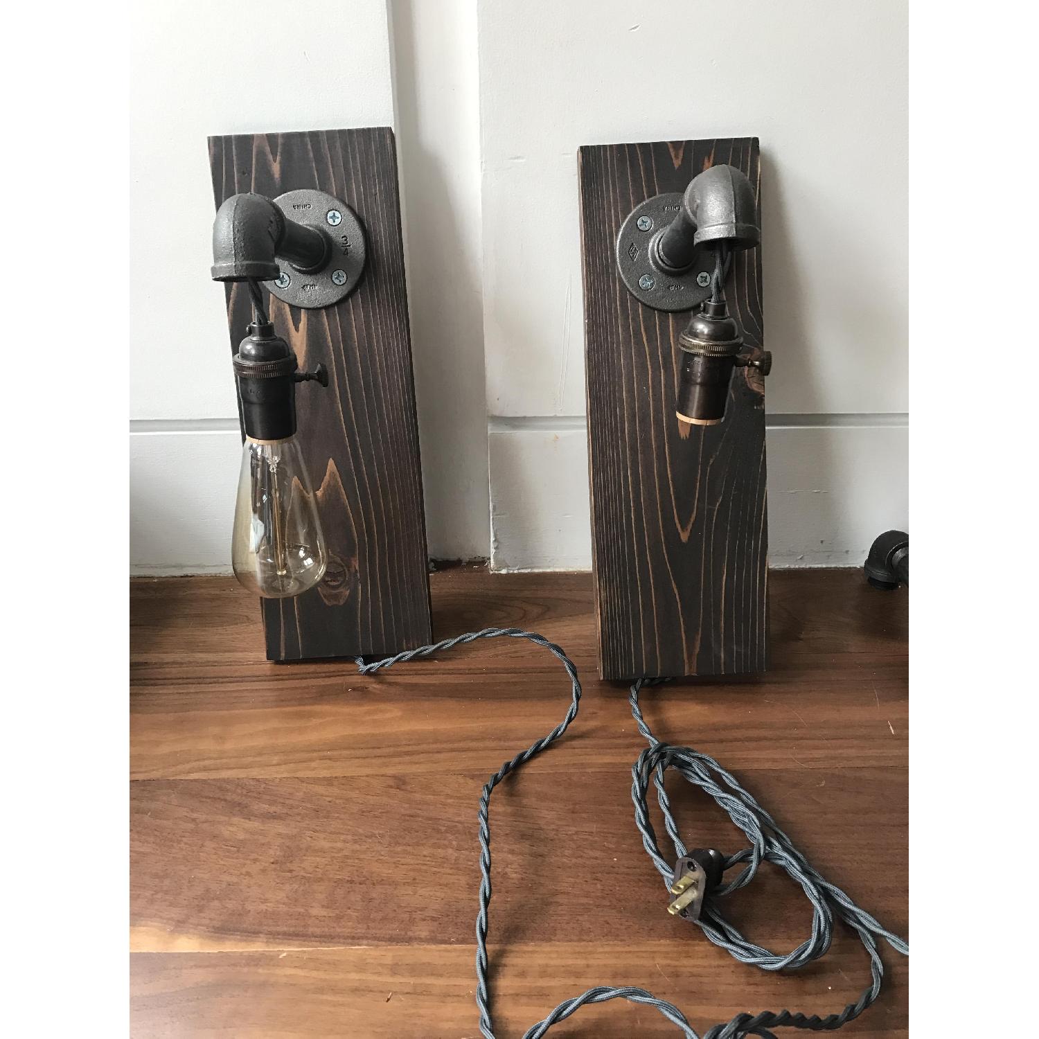 Industrial Pipe Wall Sconce - image-3