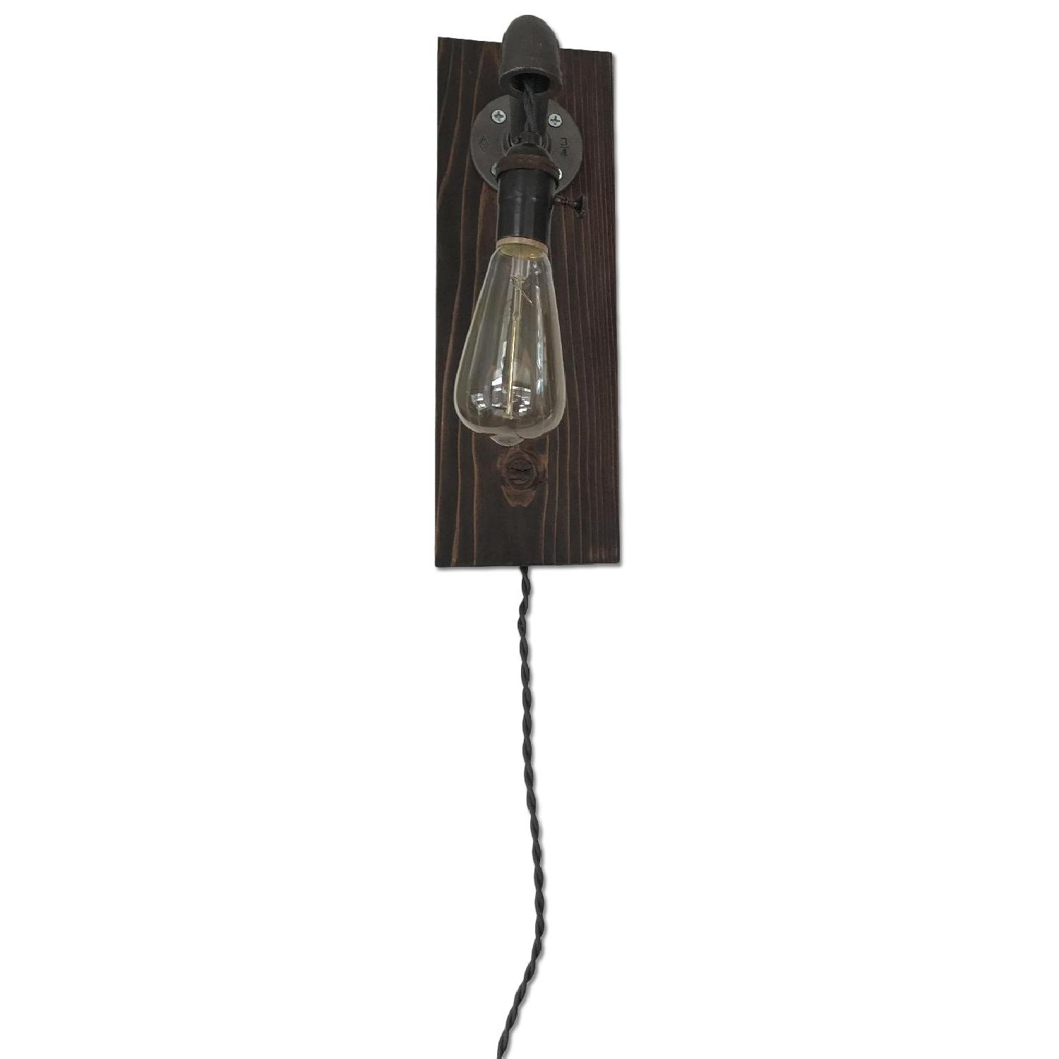Industrial Pipe Wall Sconce - image-0