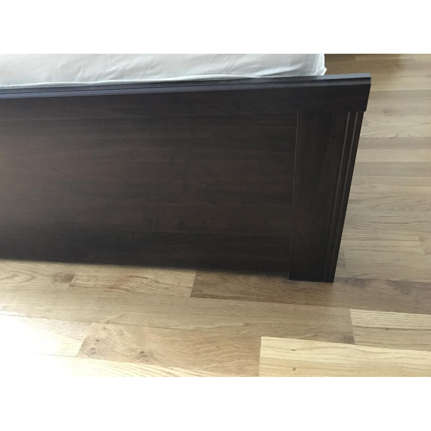 Ikea Brusali Queen Bed Frame AptDeco