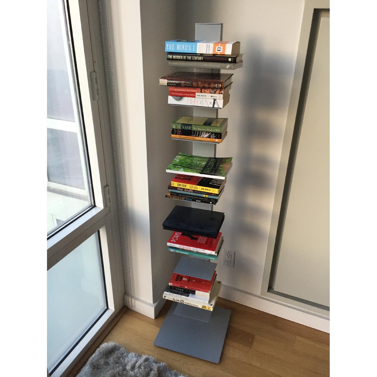 CB2 Array Aluminum Bookcase - image-1