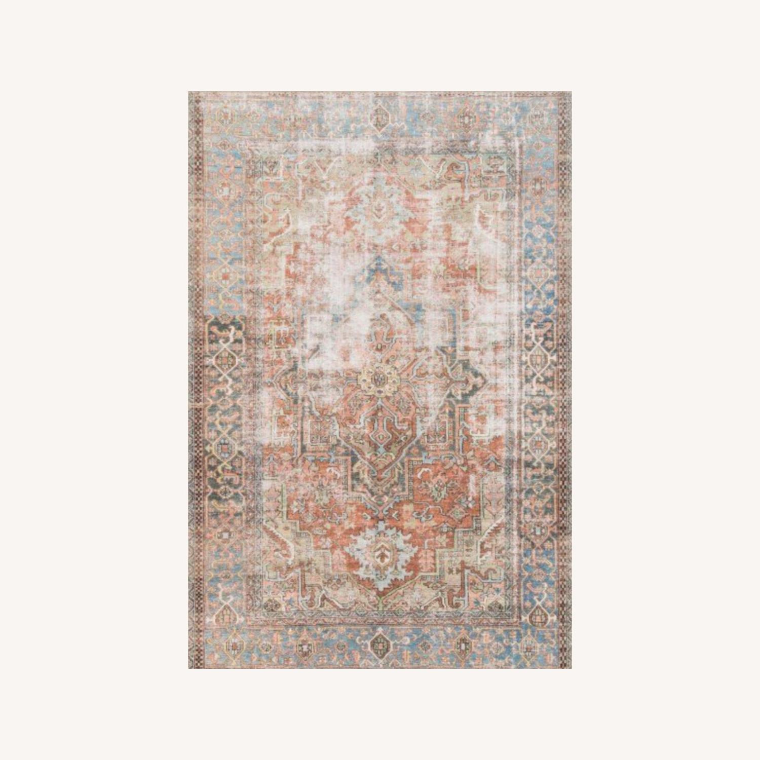 Wayfair Skye Oriental Terracotta Area Rug - image-0