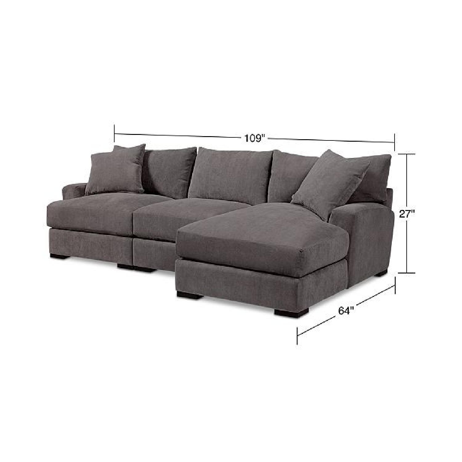 Macy's Rhyder 3 Seater with Chaise - image-4
