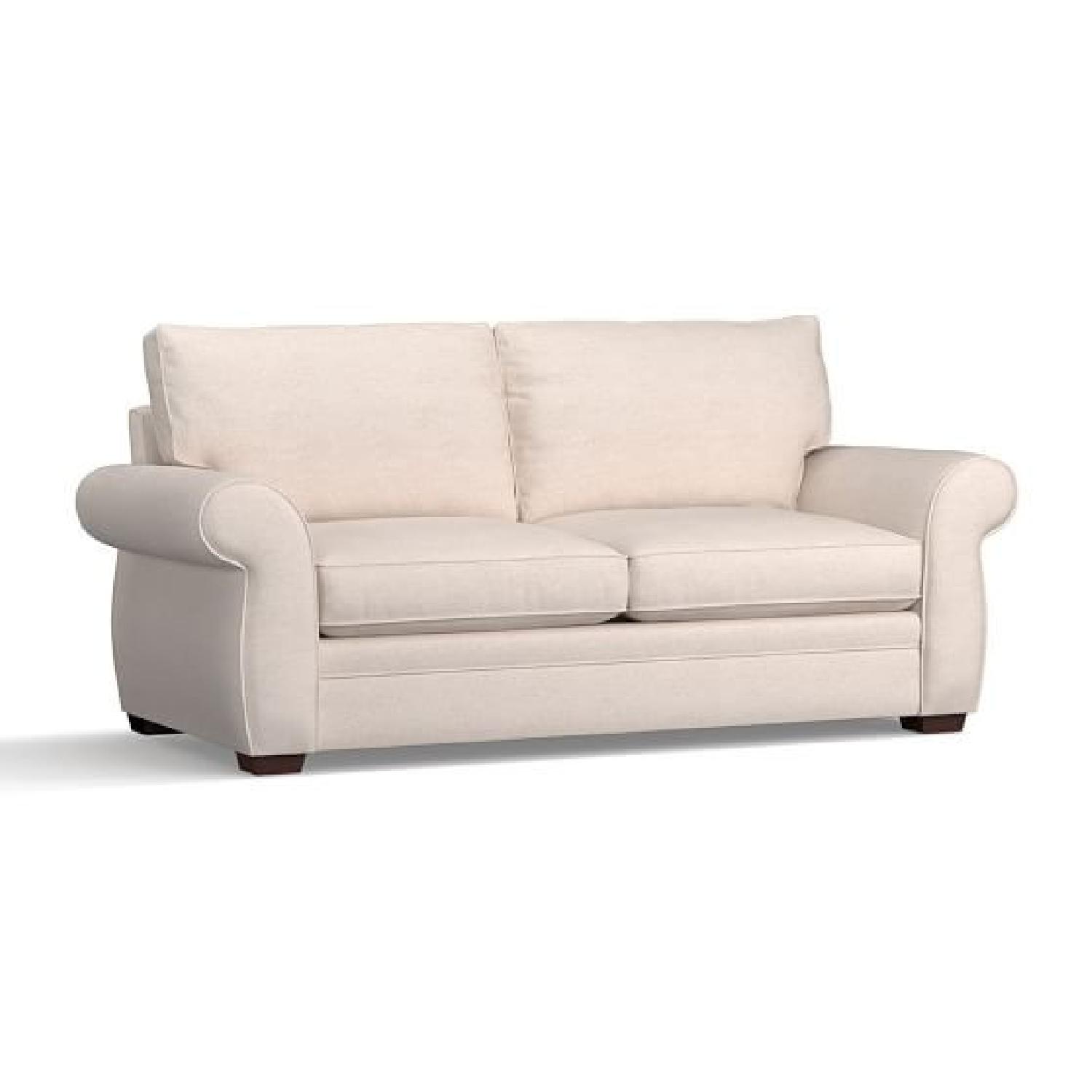 Pottery Barn Pearce Roll Arm Sofa - image-6