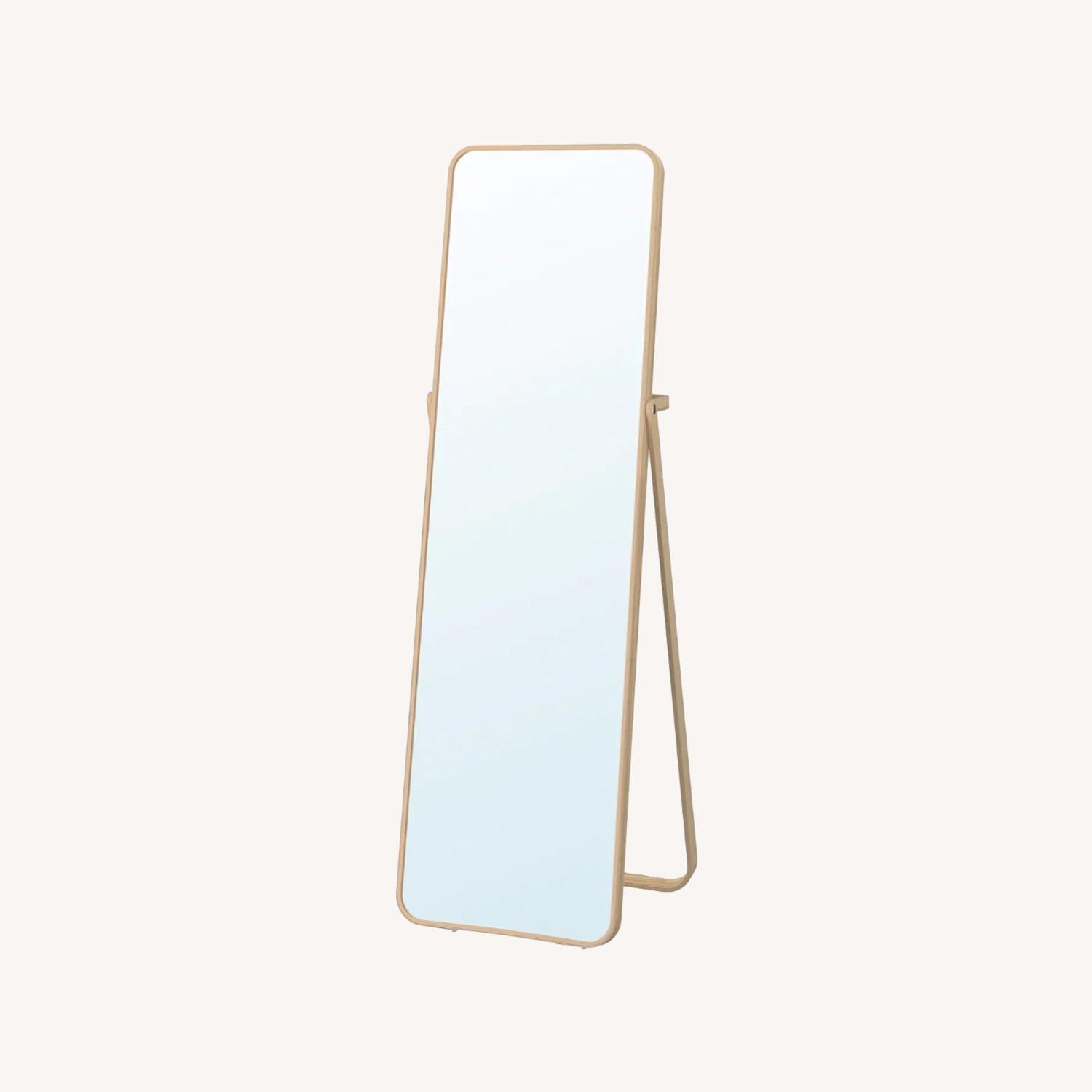 IKEA Full length Mirror with Haning Rail - image-0