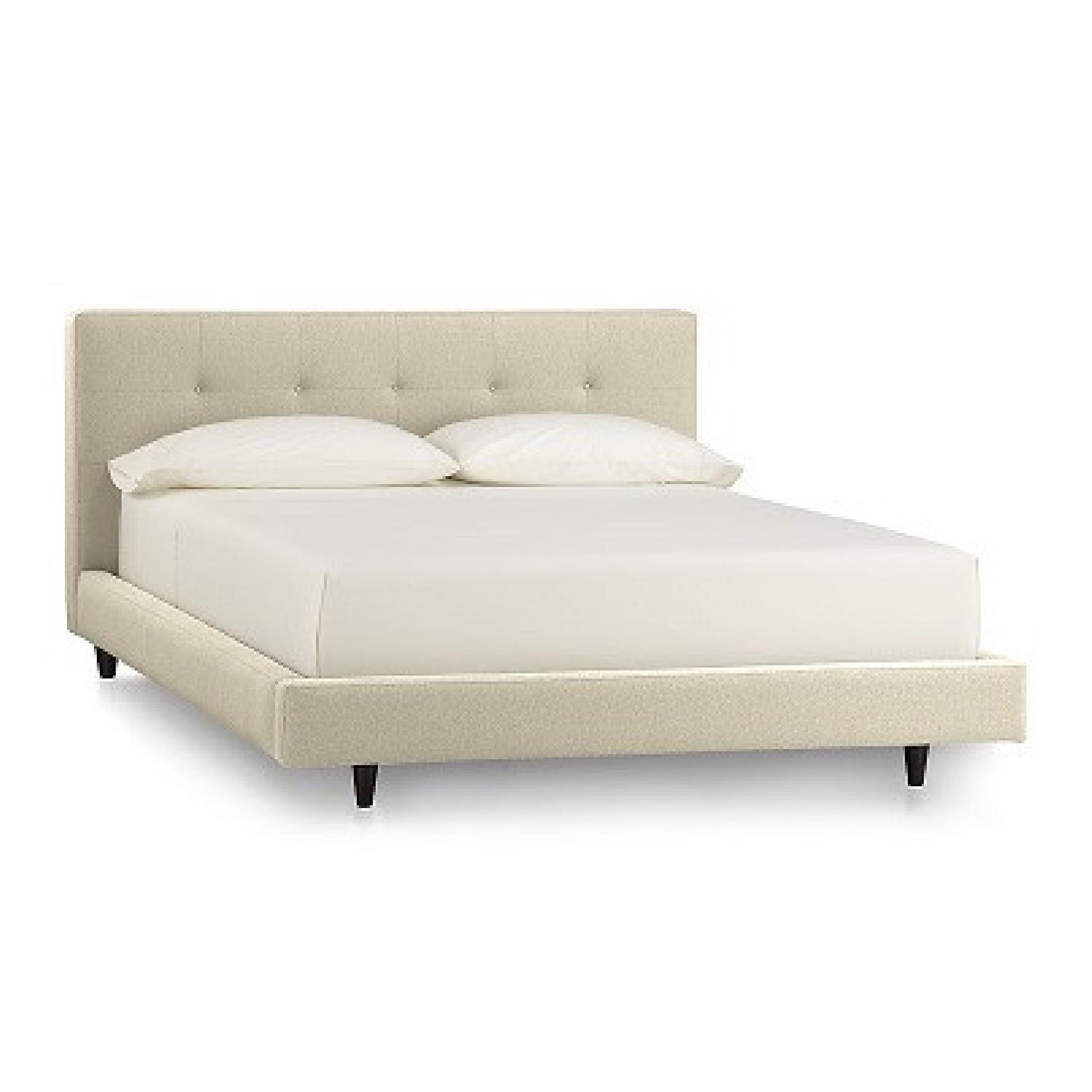 Crate & Barrel Tate Queen Bed AptDeco