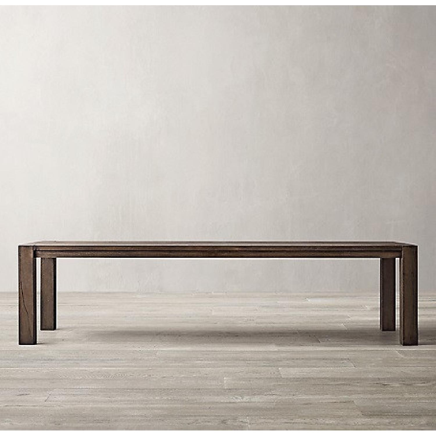 Restoration Hardware Reclaimed Russian Oak Dining Table - image-14