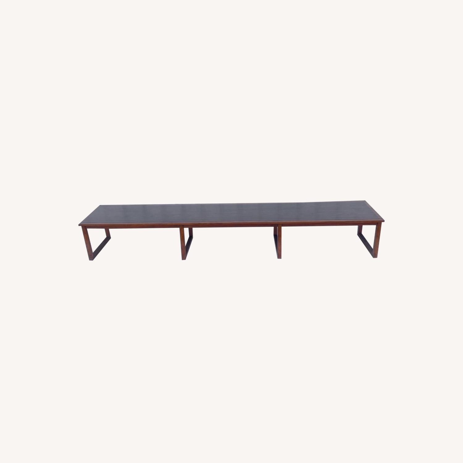 Long Mid-Century Bench or Coffee Table - image-0
