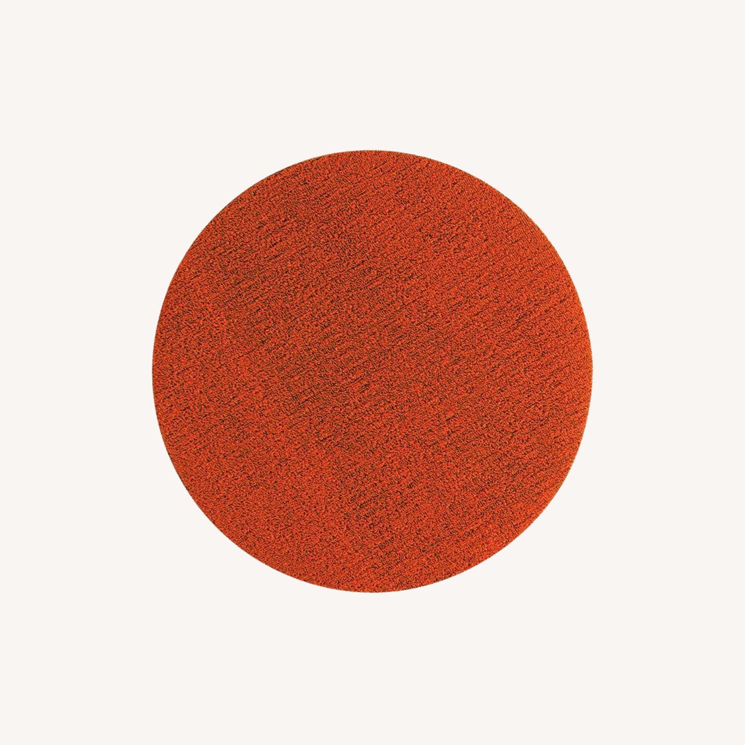 Chilewich Orange Dot Rug - image-0