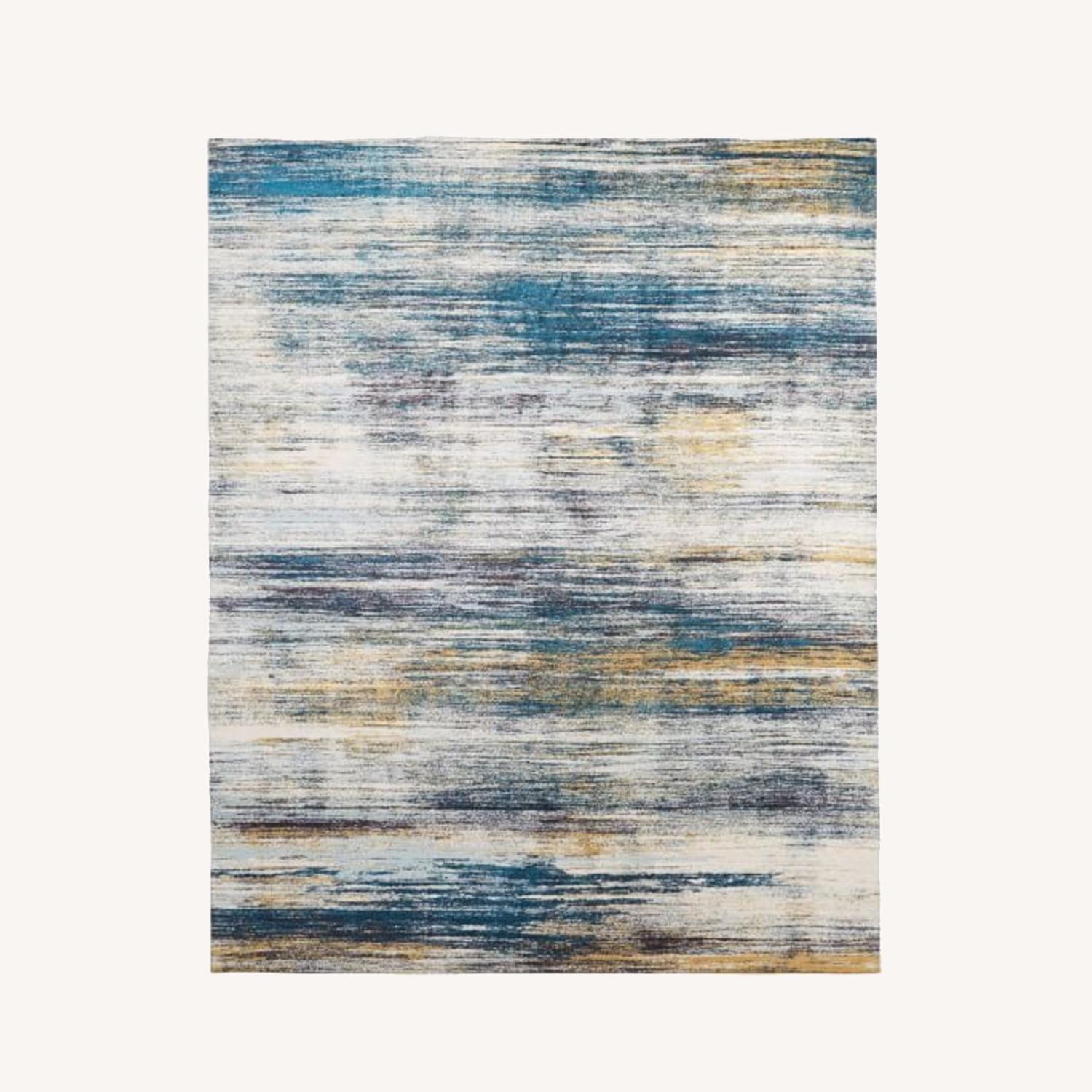 West Elm Verve Rug, Midnight - image-0