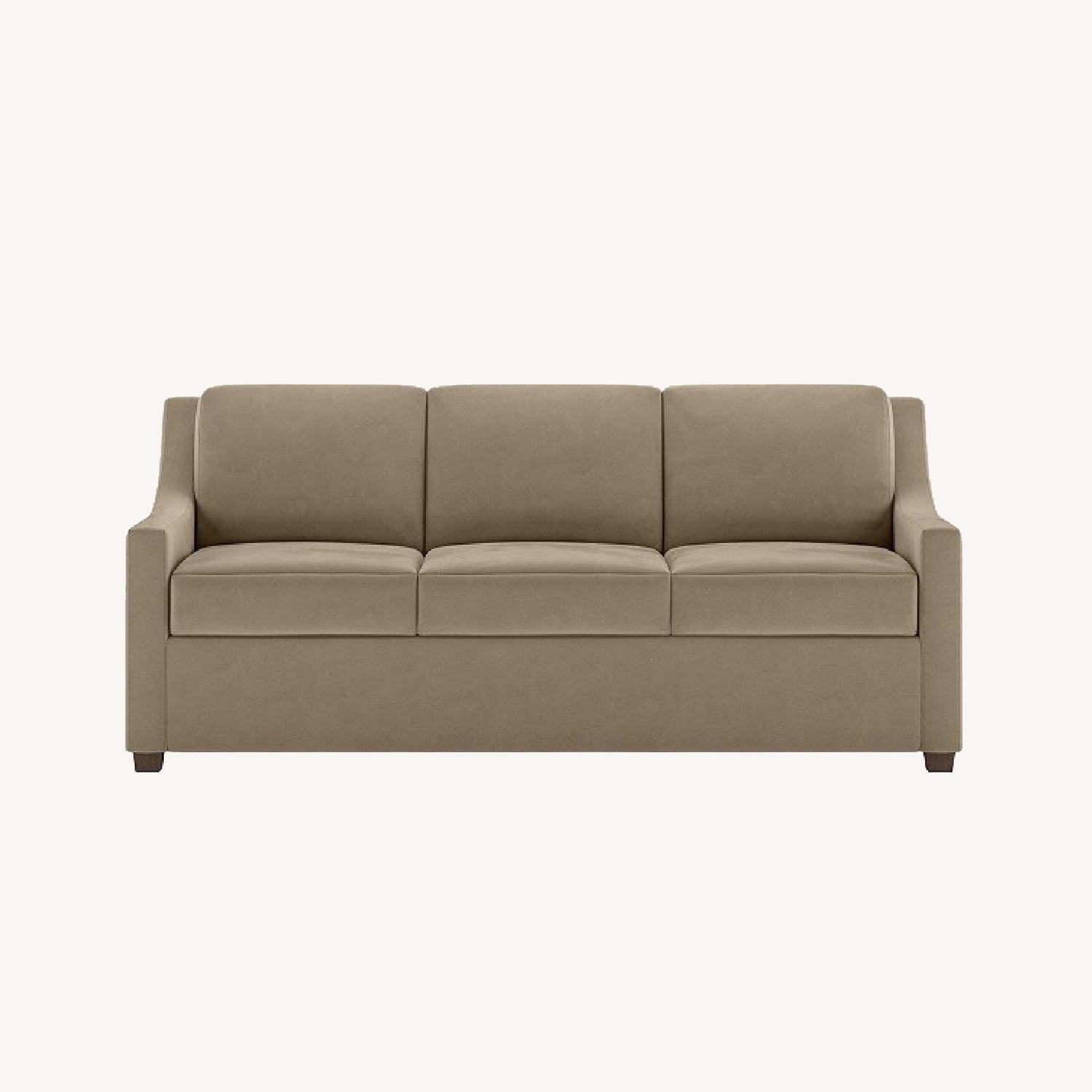 American Leather Queen Sleeper Sofa AptDeco