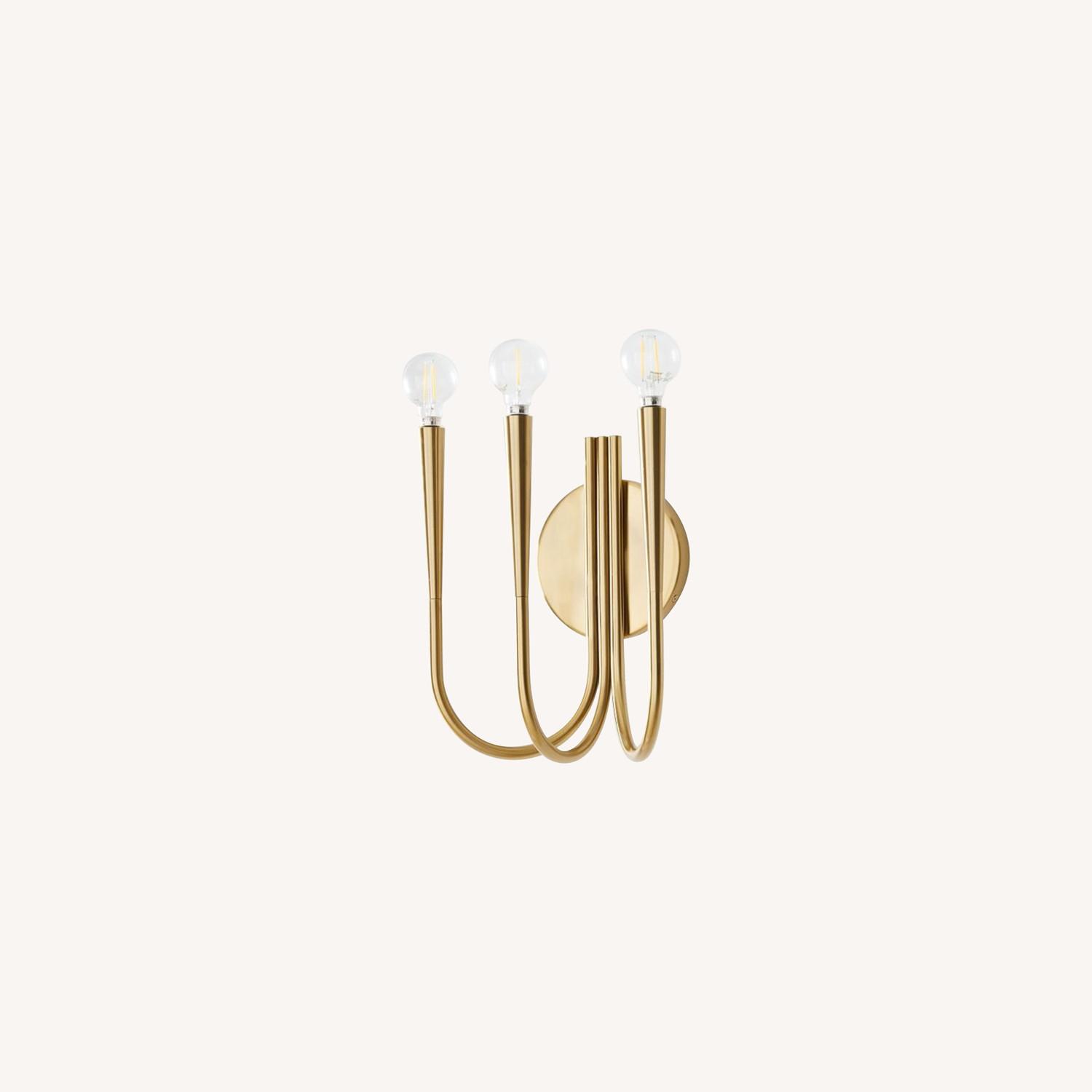 West Elm Swoop Arm 3-Light Sconce - image-0
