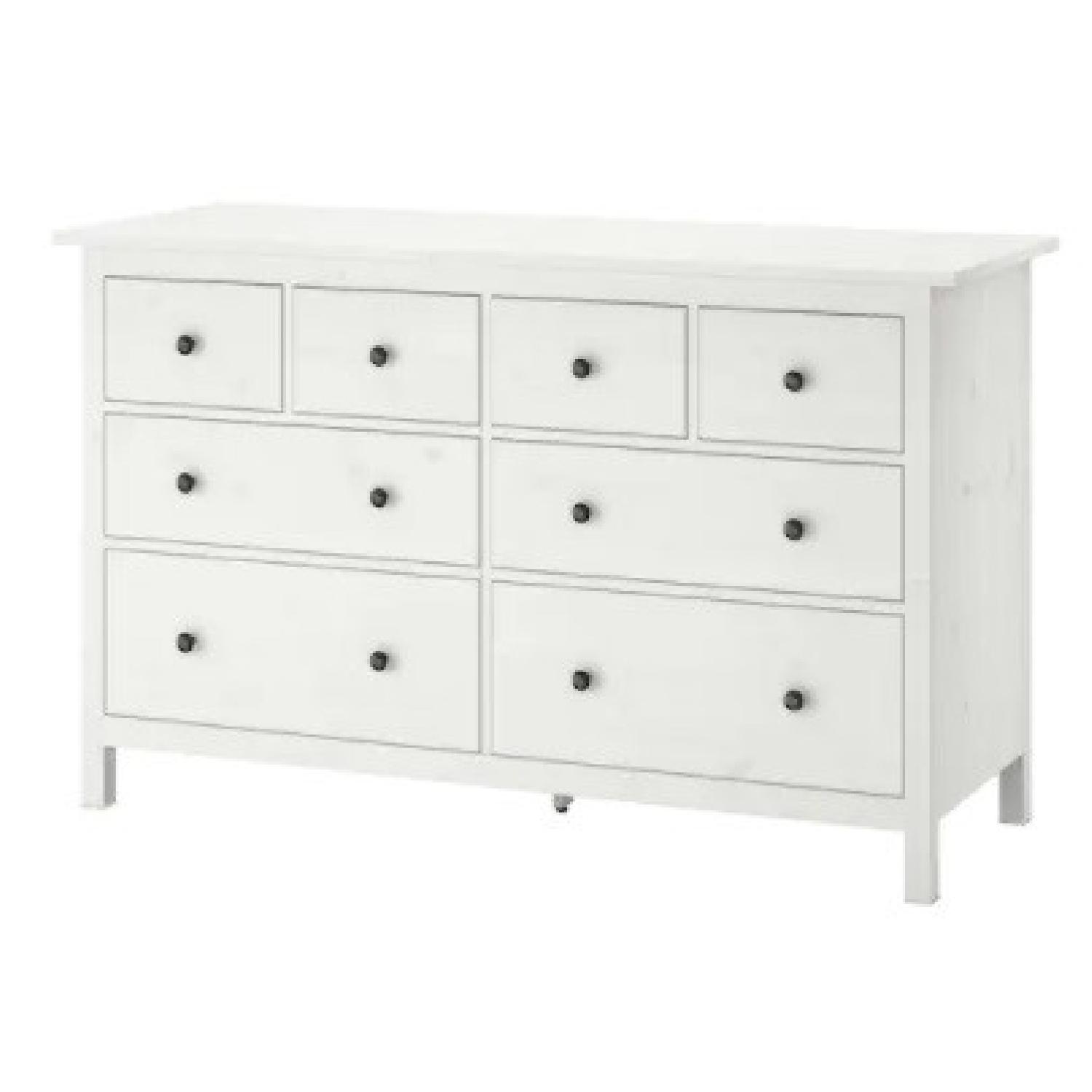 IKEA Dresser Glass Top Anthropologie Hardware - image-4