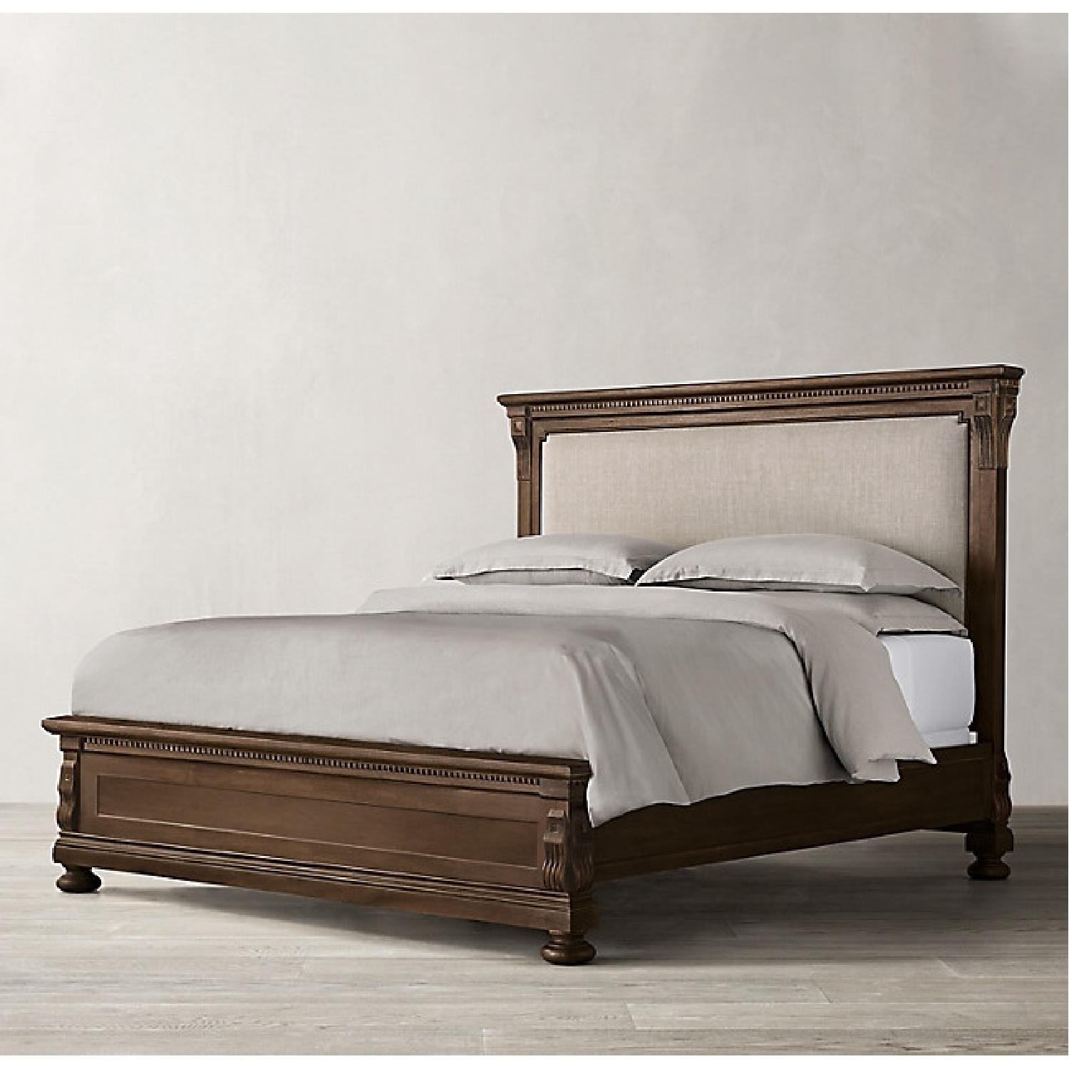 Restoration Hardware King bedframe - image-4