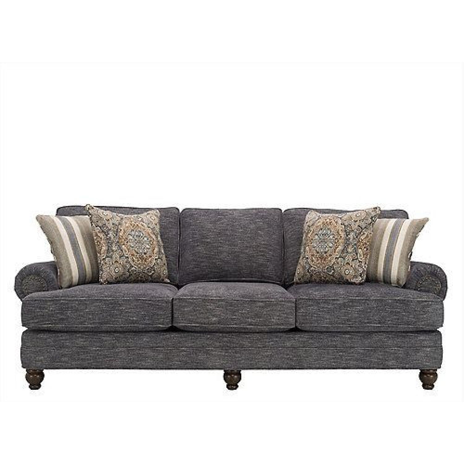 Raymour & Flanigan Tifton Chennel Sofa - image-5