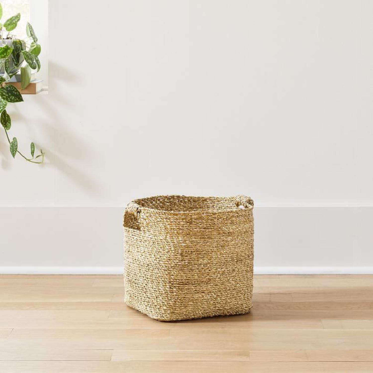 West Elm Metallic Basket - image-4