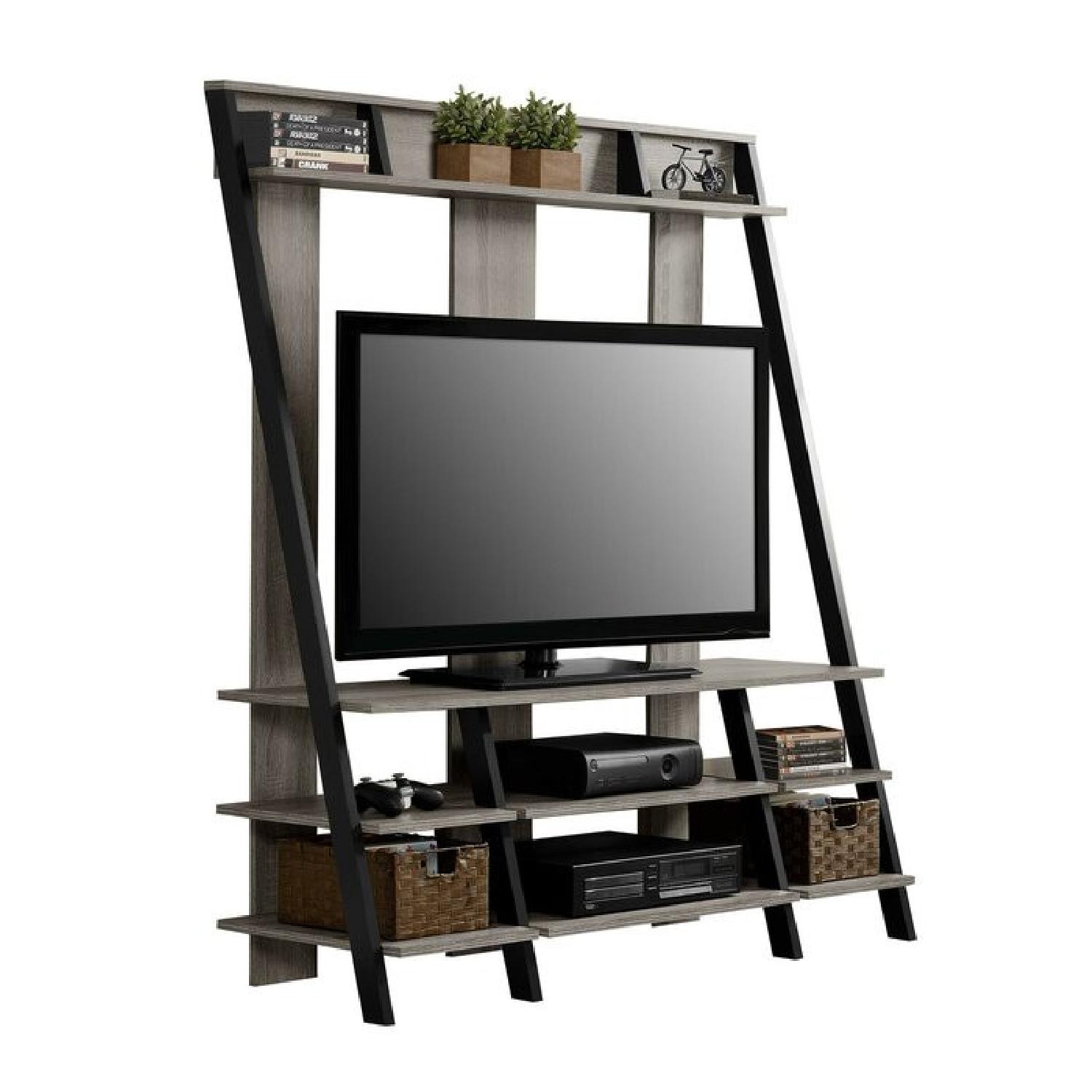 Zipcode Design Distressed Grey Entertainment Center - image-5