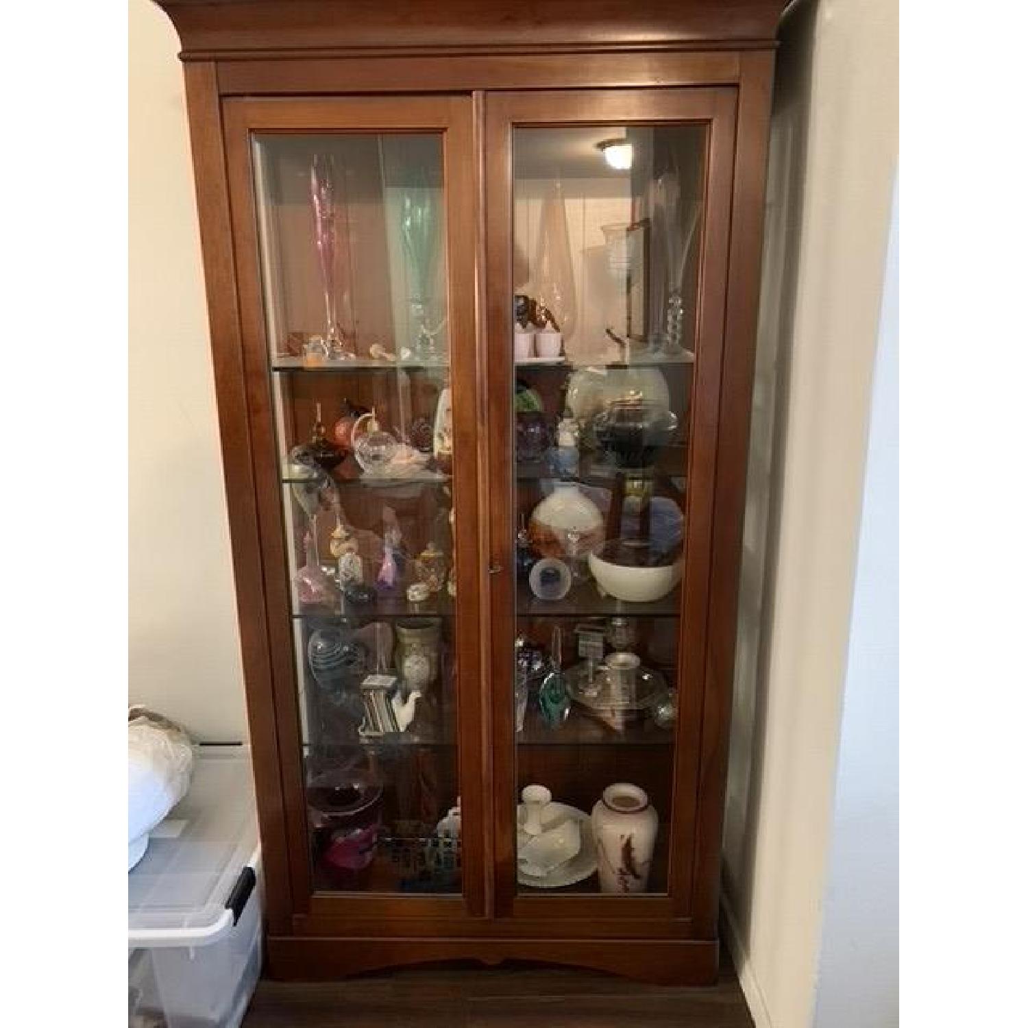 Grange Furniture Glass Display Cabinet - image-5