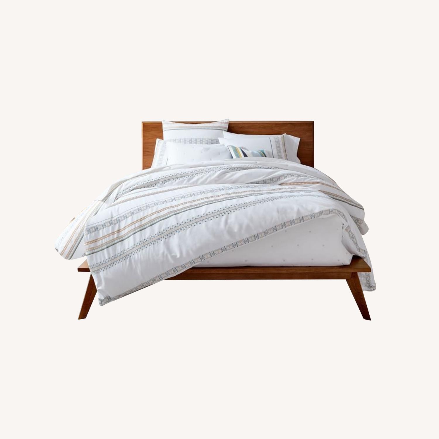 West Elm Full MidCentury Platform Bed AptDeco