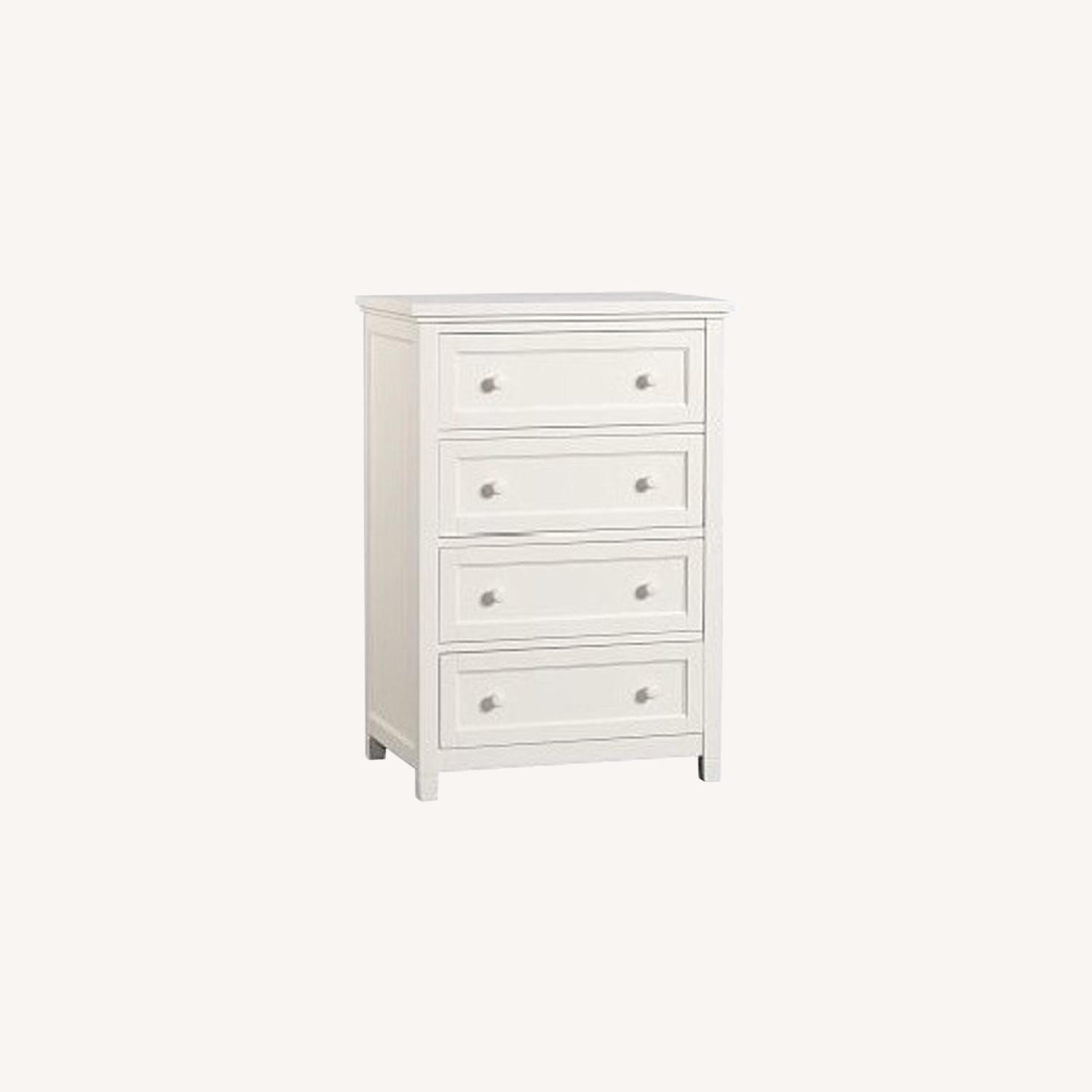 Pottery Barn Beadboard Dresser in Simply White - image-0