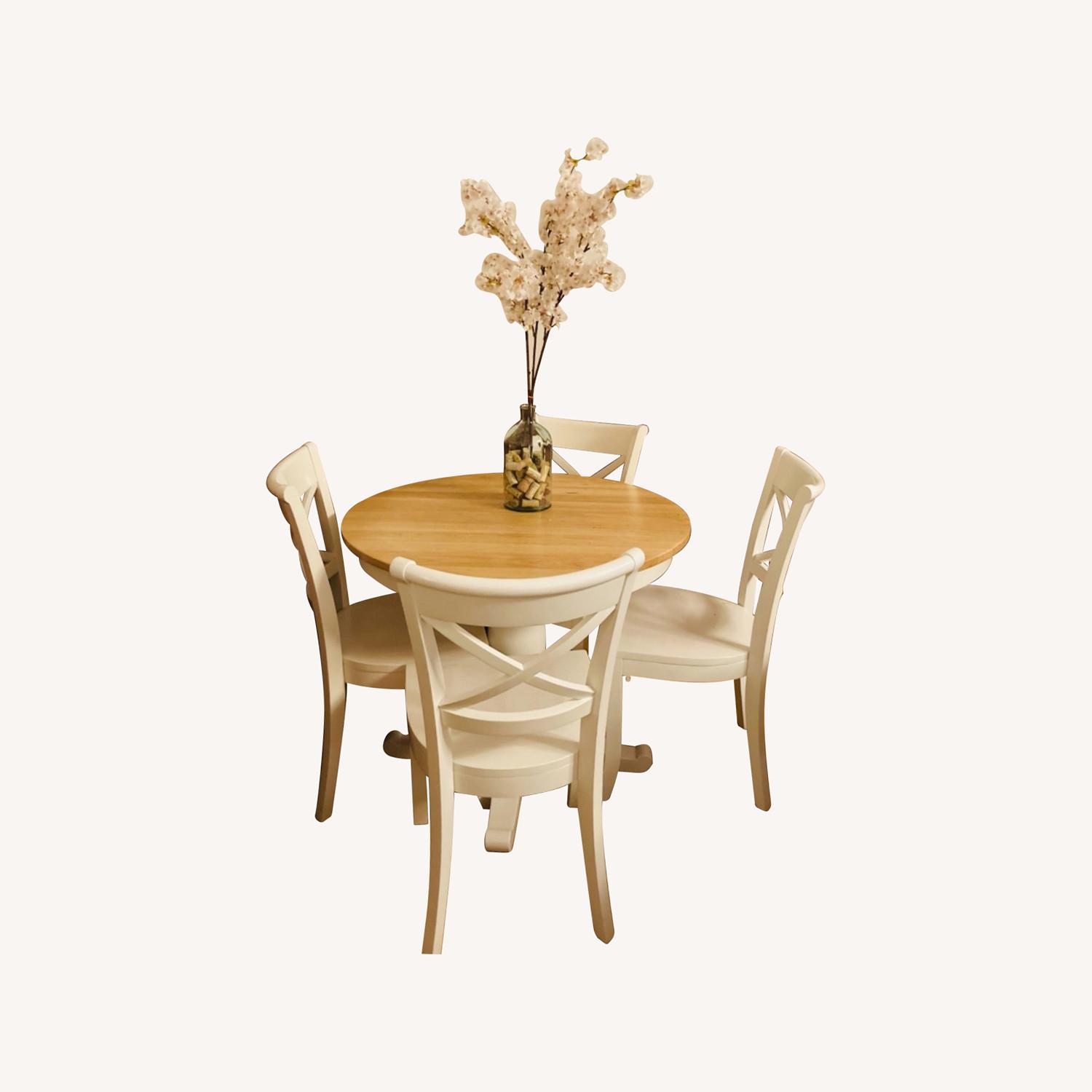 Crate & Barrel Avalon Dining Set - image-0