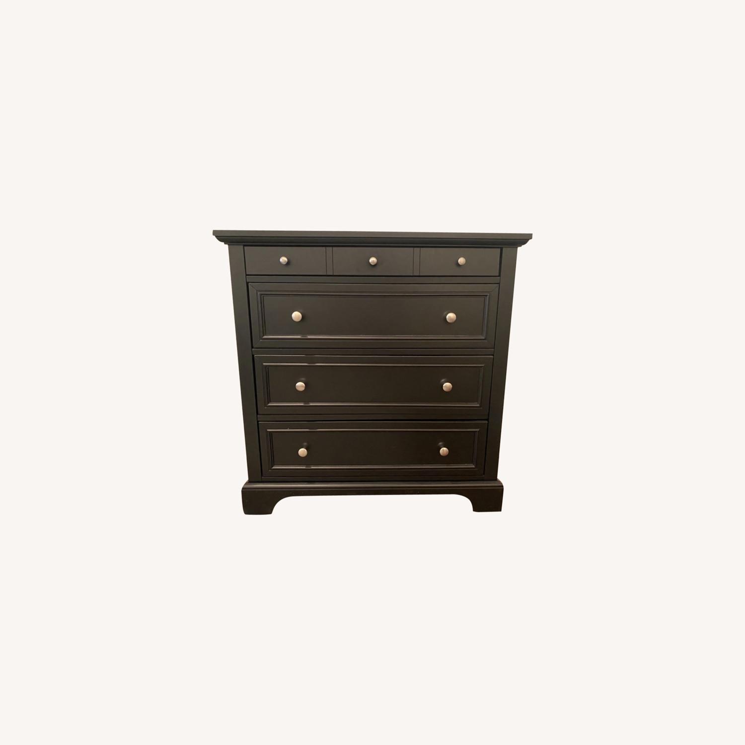 Wayfair Black Drawer Dresser - AptDeco